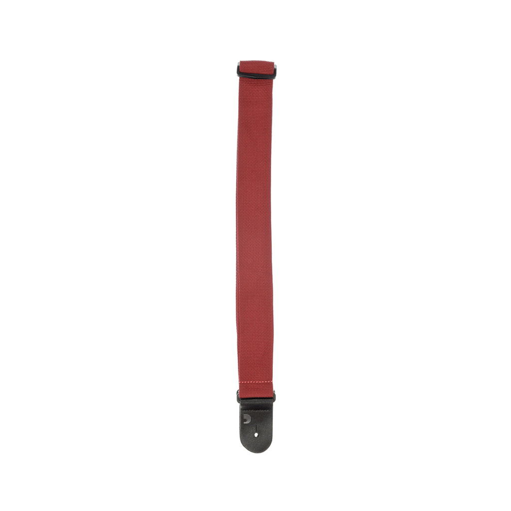 D'Addario Red 44mm Heavy - Duty Polypropylene Guitar Strap (PWS101)