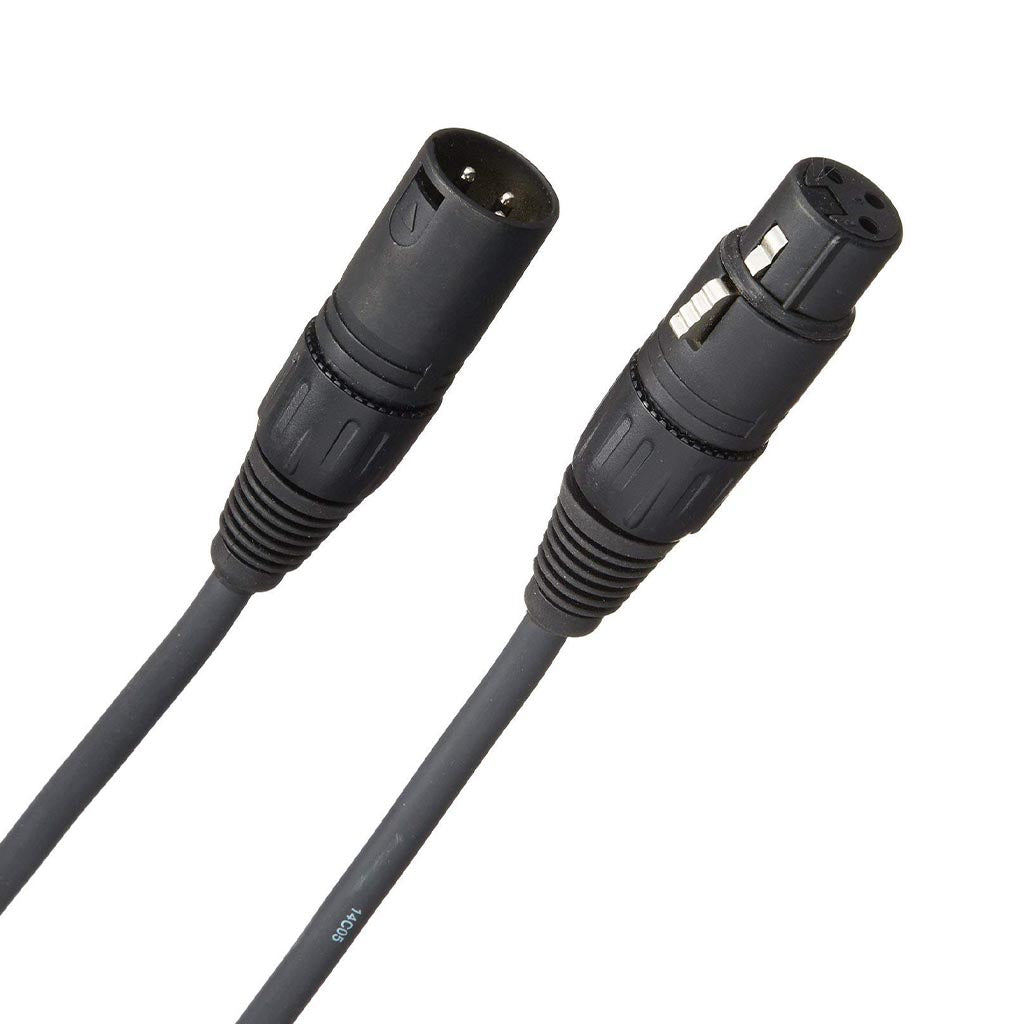 D'Addario 25-Feet XLR Male to XLR Female Classic Professional Microphone Cable for Sound Recording