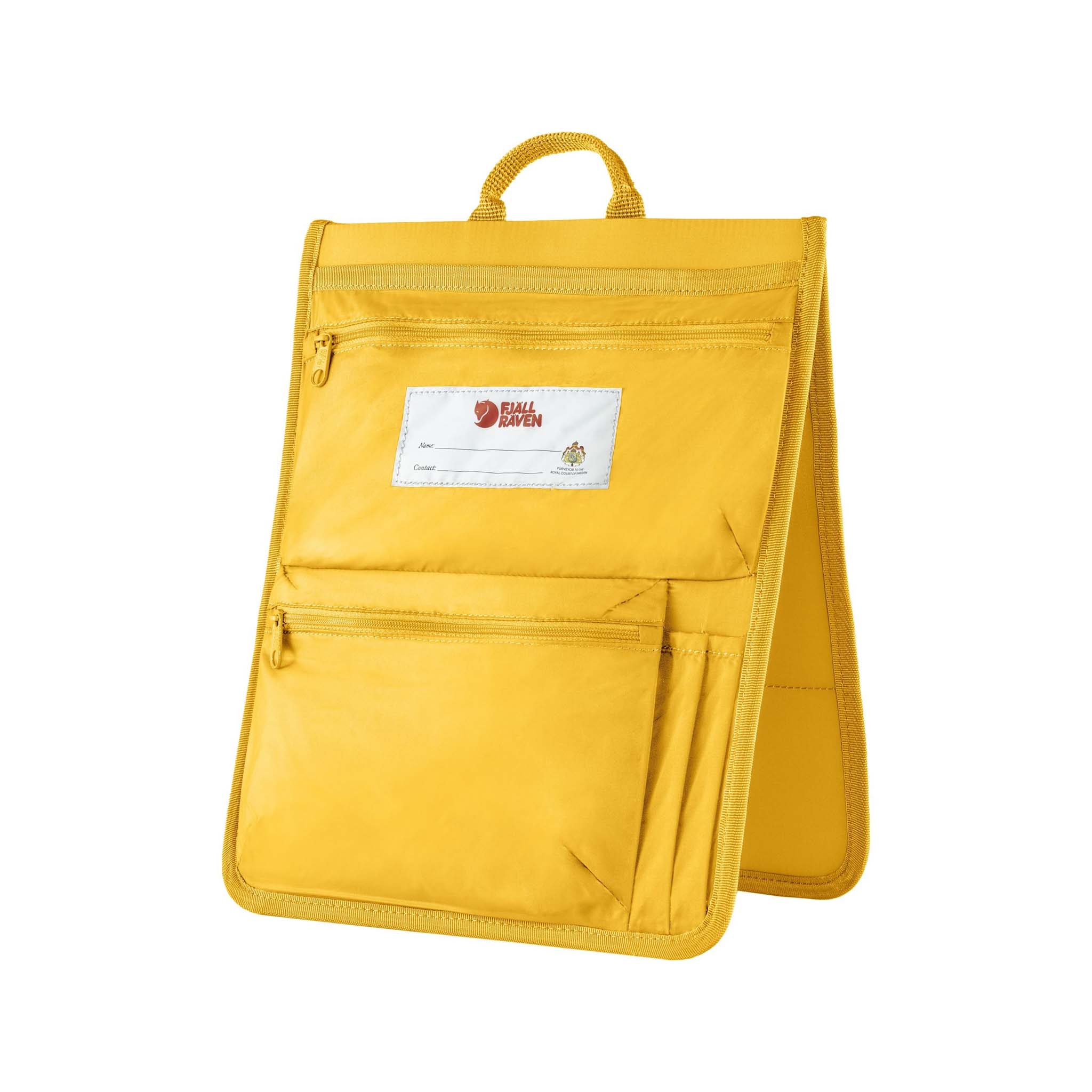 Fjallraven Kanken Warm Yellow Backpack Organizer for Efficient Storage
