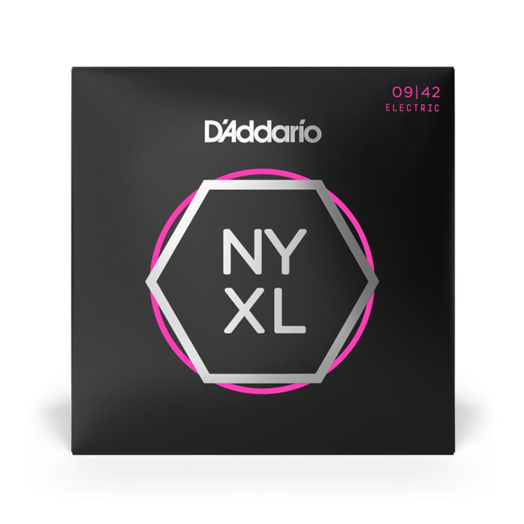 D'Addario NYXL Electric Guitar Strings, 09-42 Nickel Wound Super Light Set