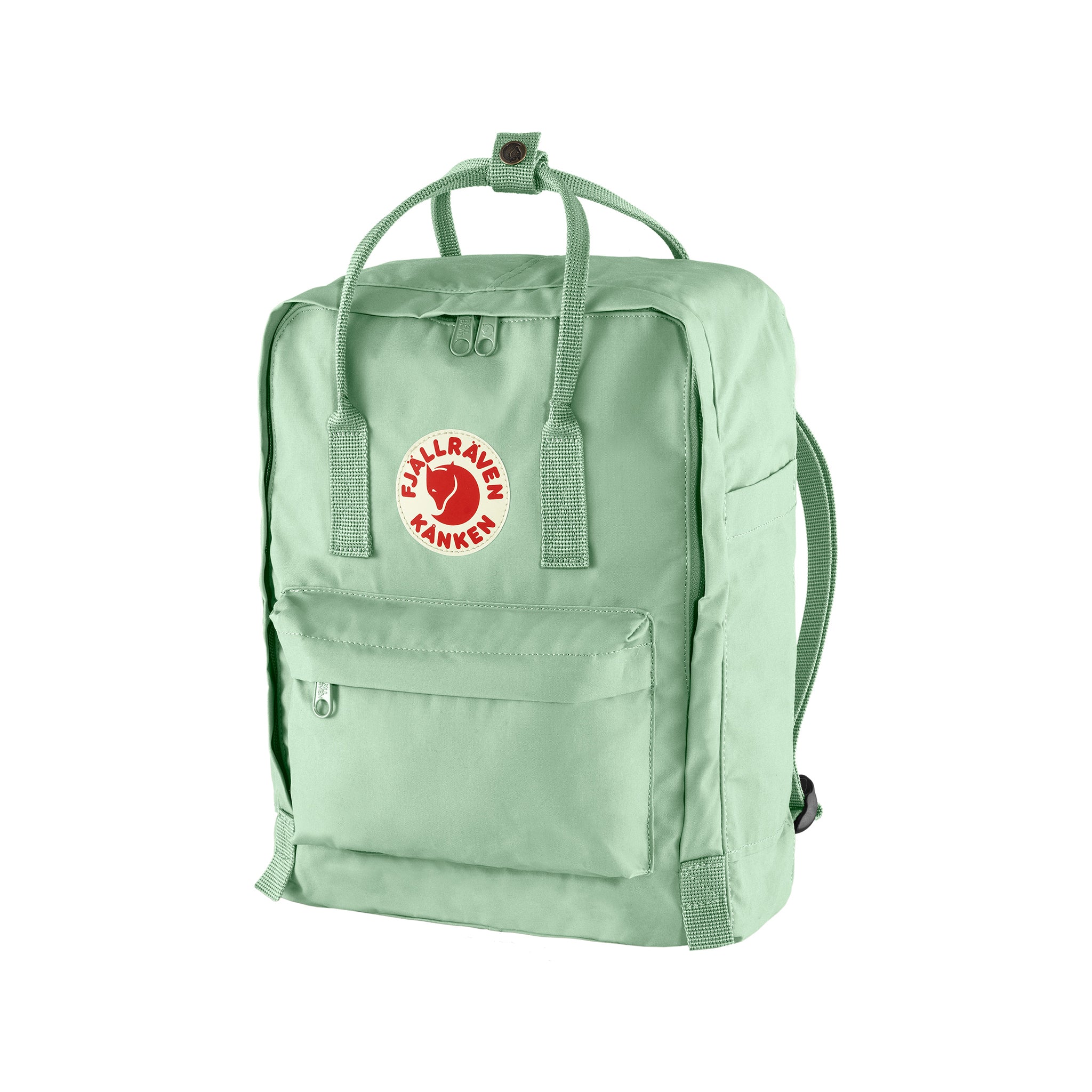 Fjallraven Kanken Mint Green Classic, Durable & Spacious Backpack