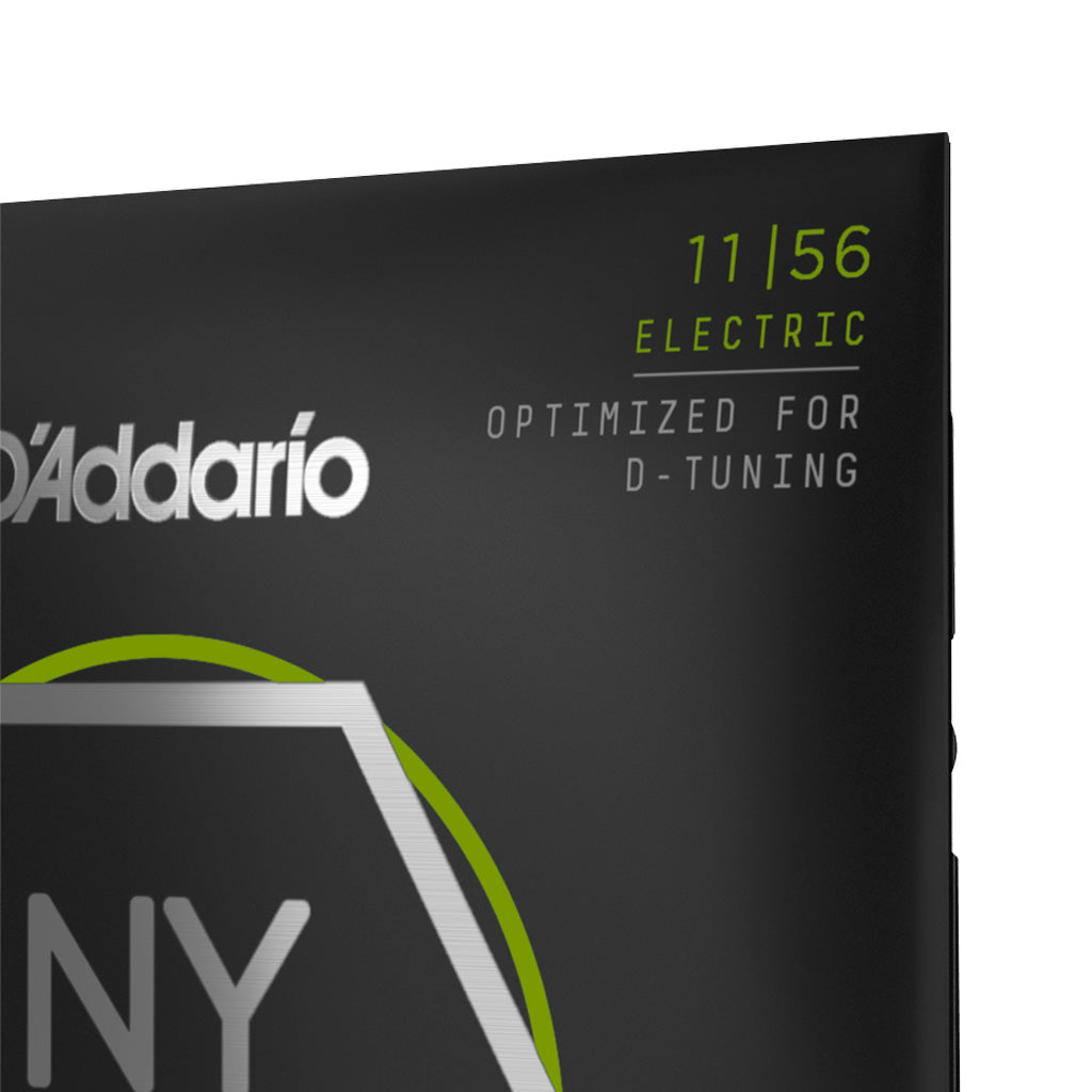 D'Addario NYXL1156 Medium Top/Extra-Heavy Bottom 11-56 Nickel Wound Electric Guitar Strings