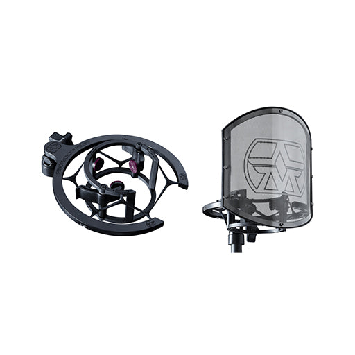 Aston Premium Universal Swift Shock Mount & Pop Filter Bundle for Studio Mics