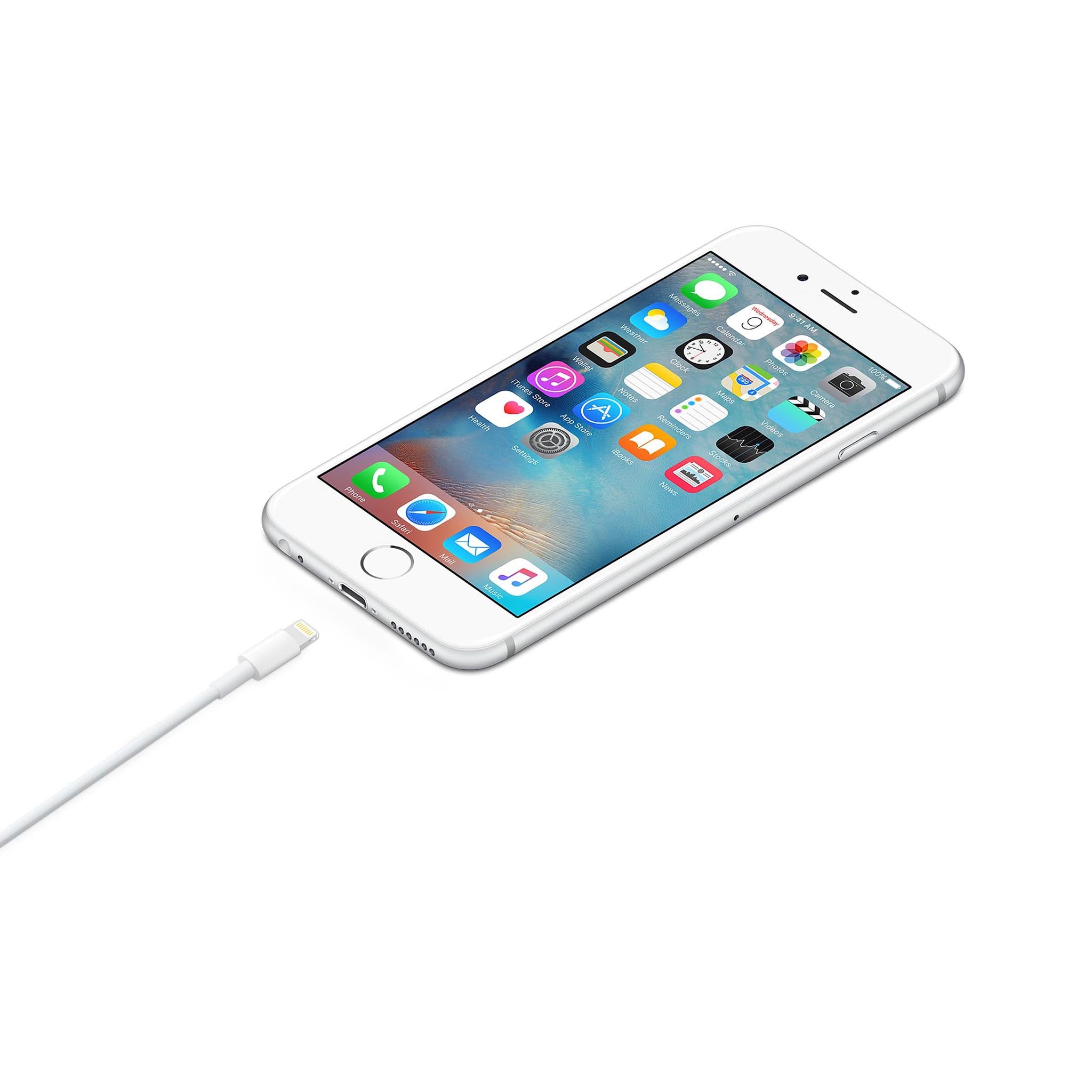 Apple Lightning to USB Charging and Syncing Cable, 1 - meter Length (MQUE2AM/A)
