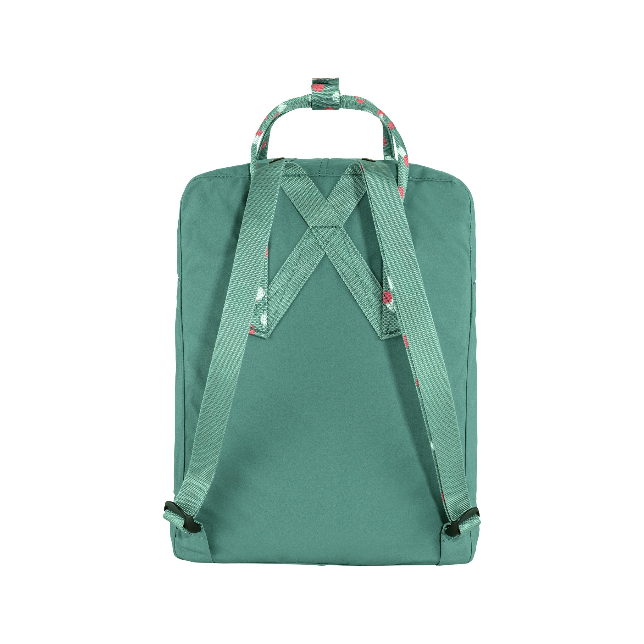 Fjallraven Kanken Backpack in Frost Green with Confetti Pattern