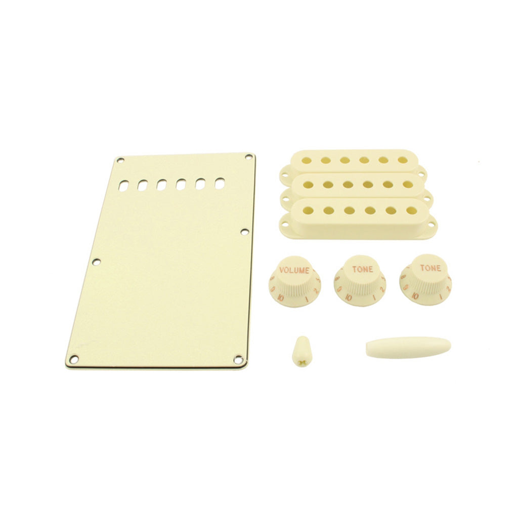 Allparts Premium Parchment Accessory Kit for Fender Stratocaster Electric Guitars