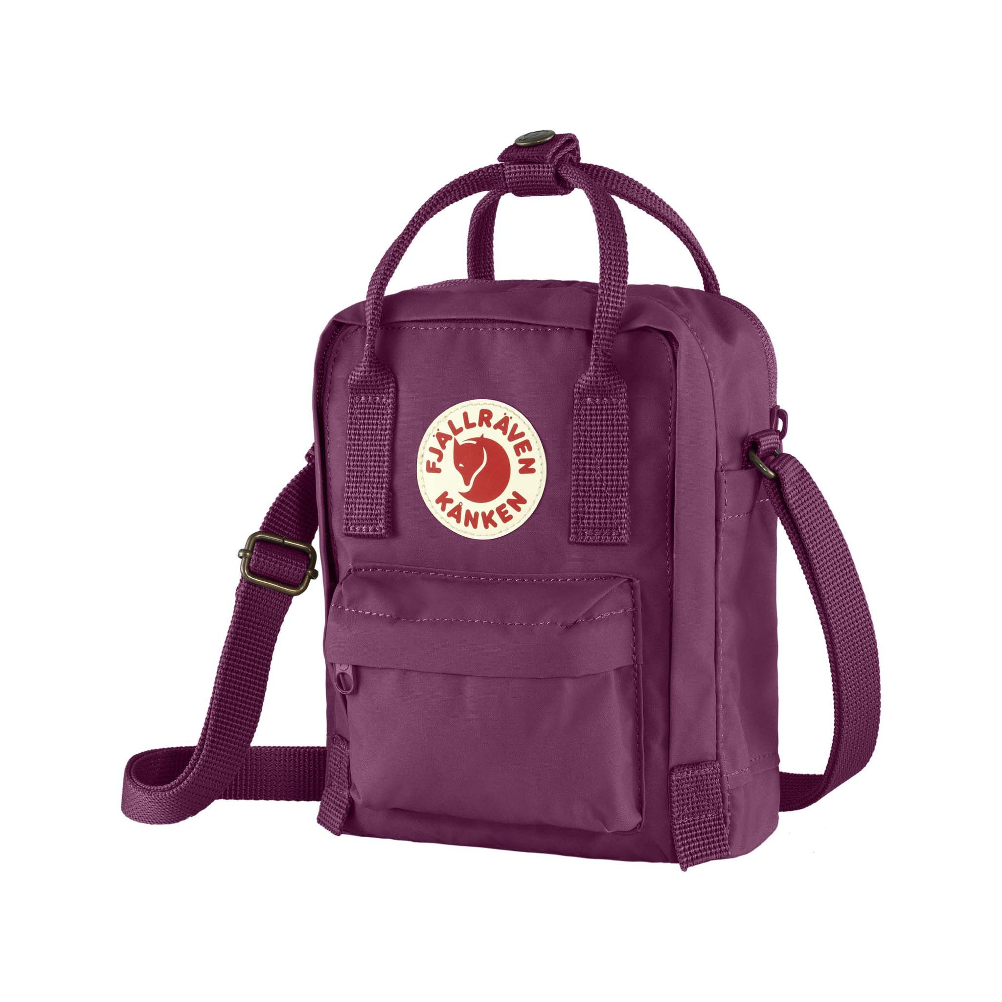 Fjallraven Kanken Royal Purple Small Shoulder Sling Bag - Ideal for Minimal Carrying