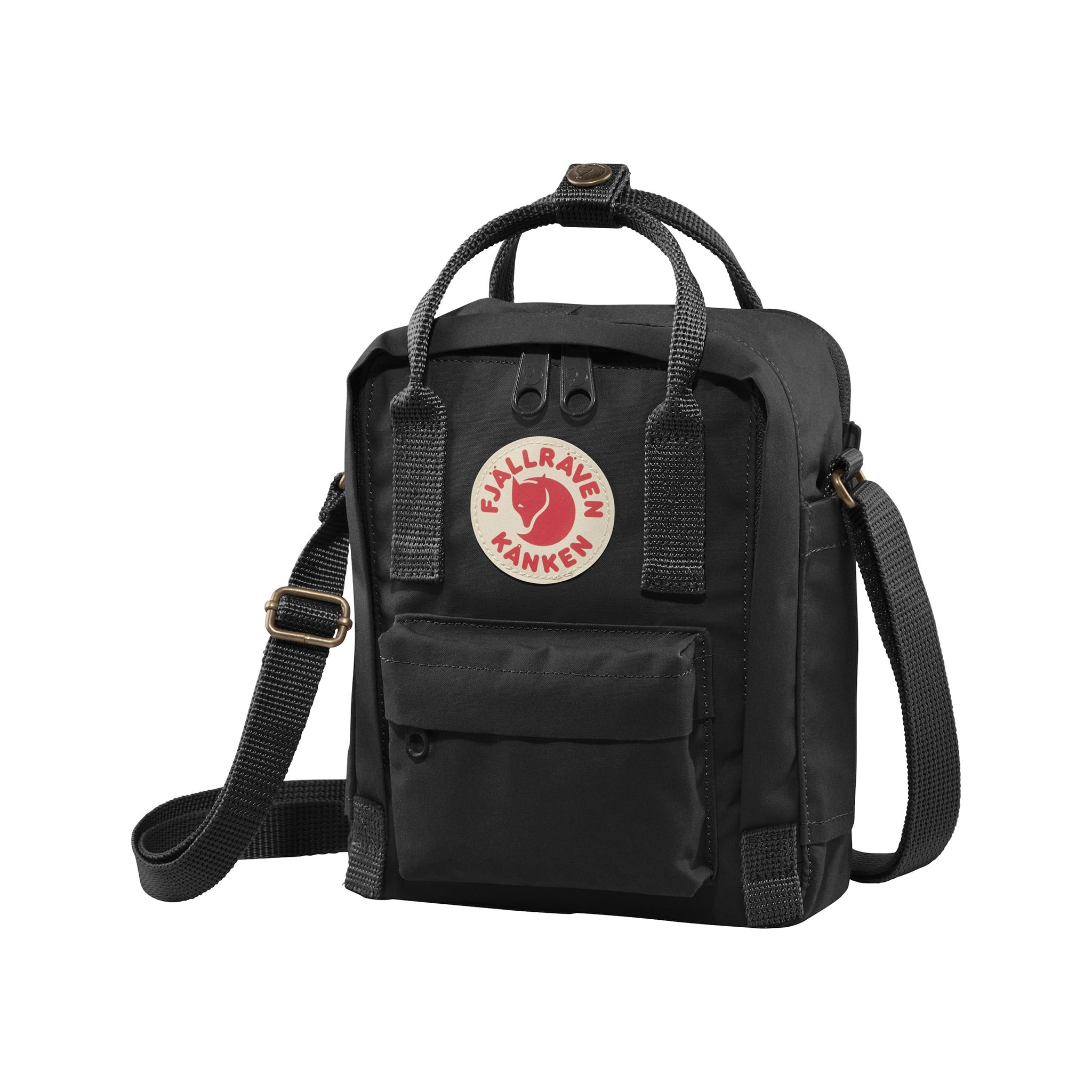Black Fjallraven Kanken Compact Sling Shoulder Bag