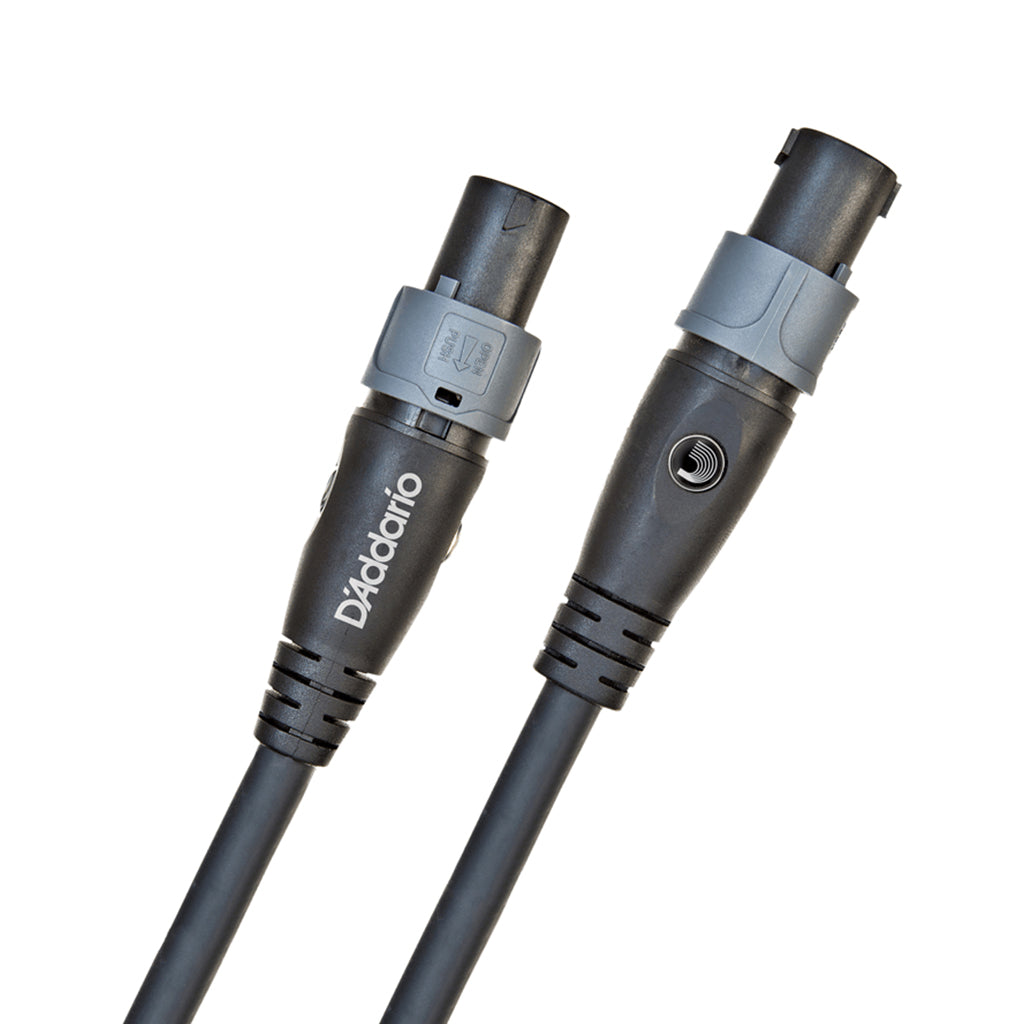 D'Addario 3ft Custom Series Premium Speaker Cable with Speakon Connectors