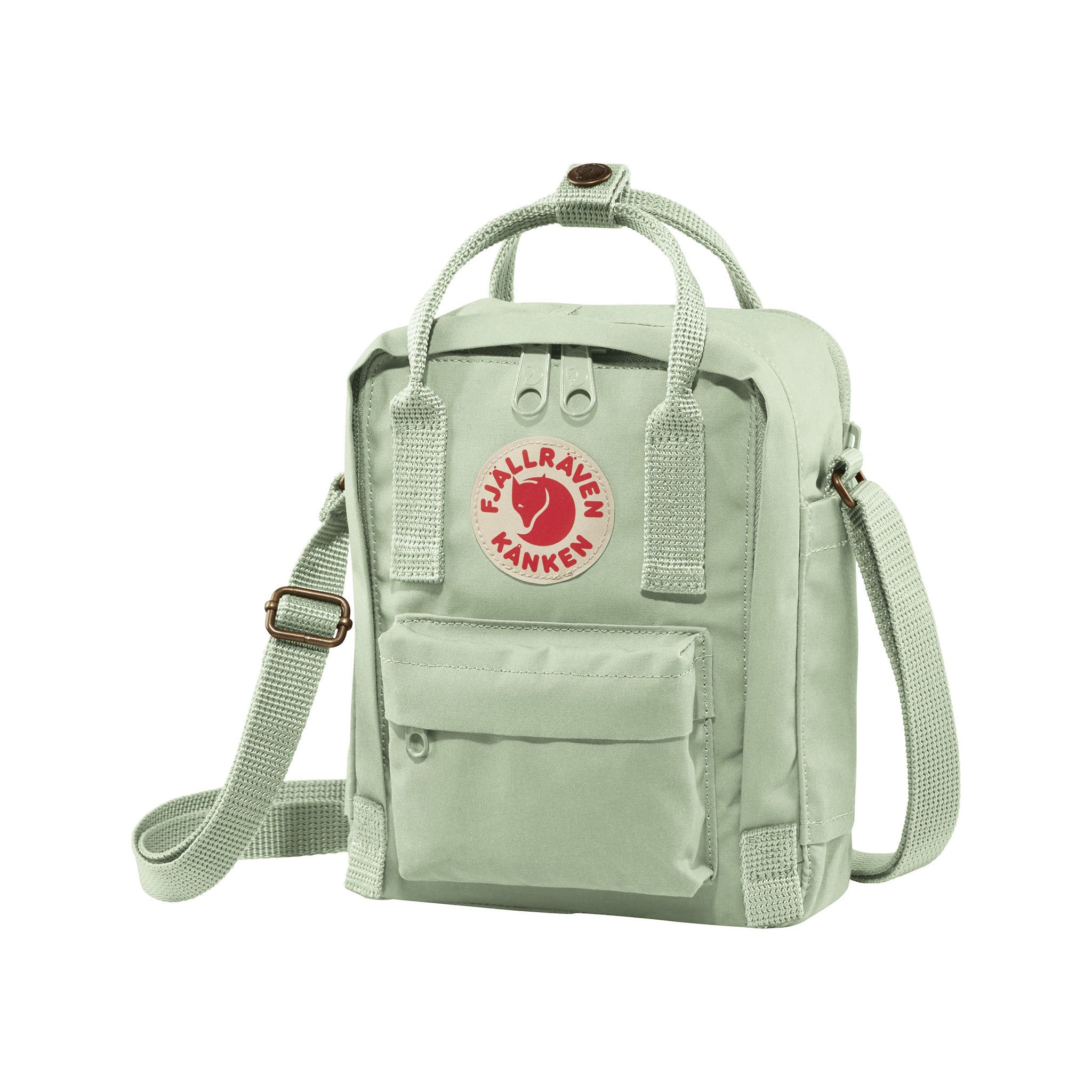 Fjallraven Mint Green Kanken Sling Small Shoulder Bag for Minimal Carrying