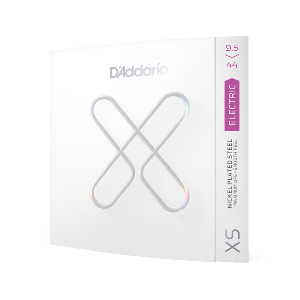 D'Addario XSE09544 Super Light Plus 9.5 - 44 Nickel - coated Coated Electric Guitar Strings Set for All Genres