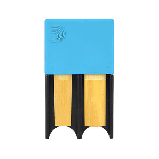 D'Addario Large Blue Reed Guard for Clarinet and Saxophone Reeds