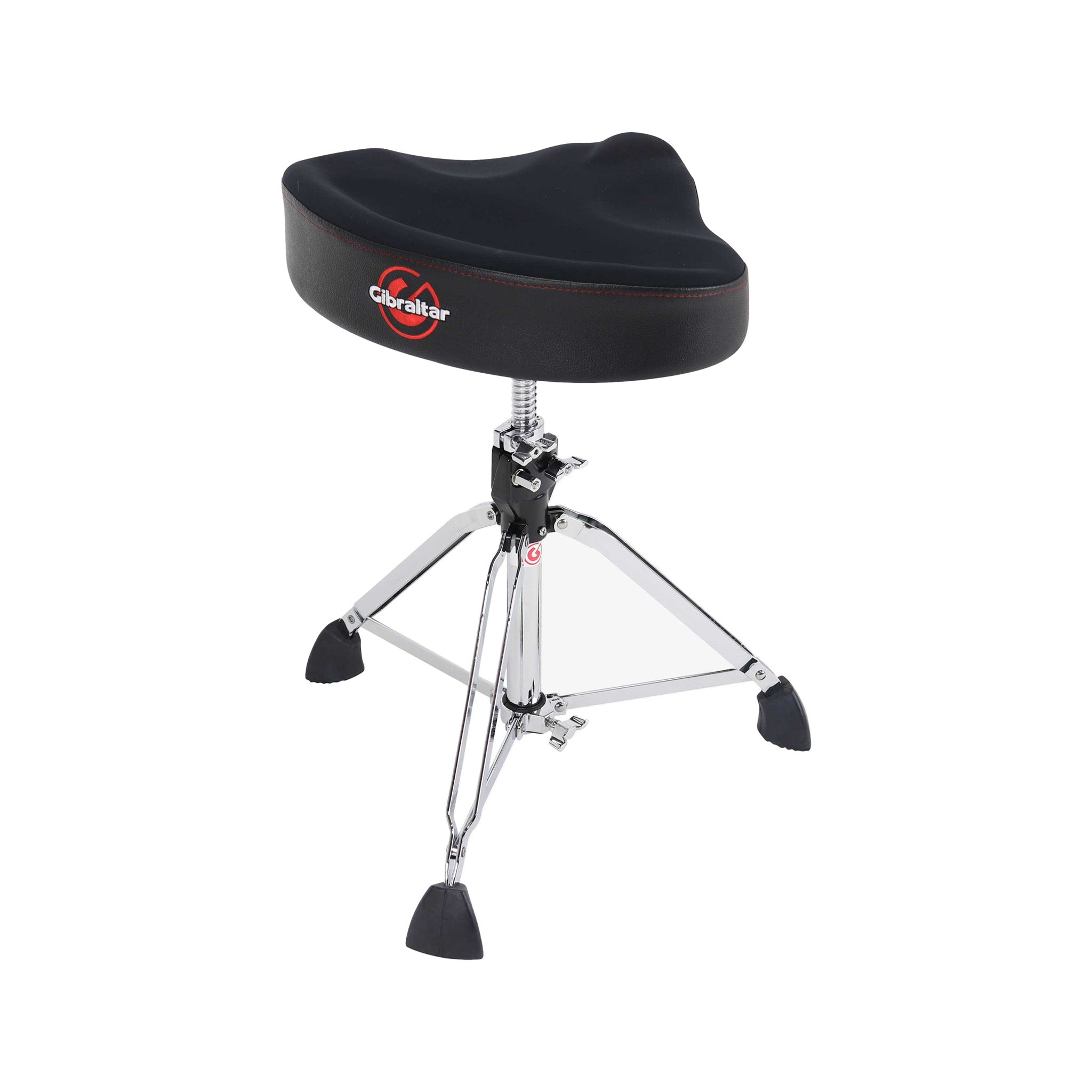 Gibraltar 9000 Series 16.5-inch Neo Saddle Drum Throne with Spin-Lock Adjustment