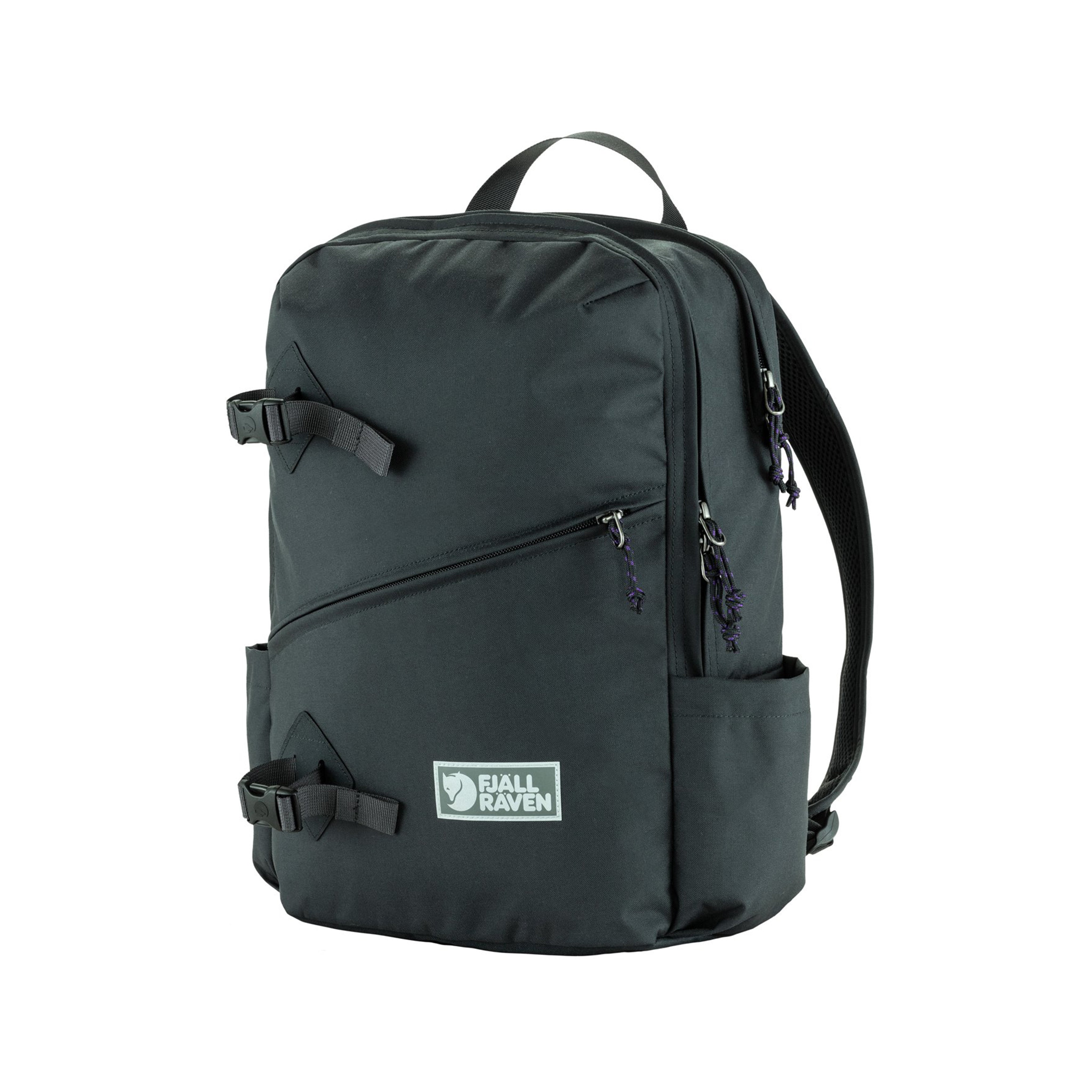 Fjallraven 17L Vardag Coal Black Backpack for Daily Use