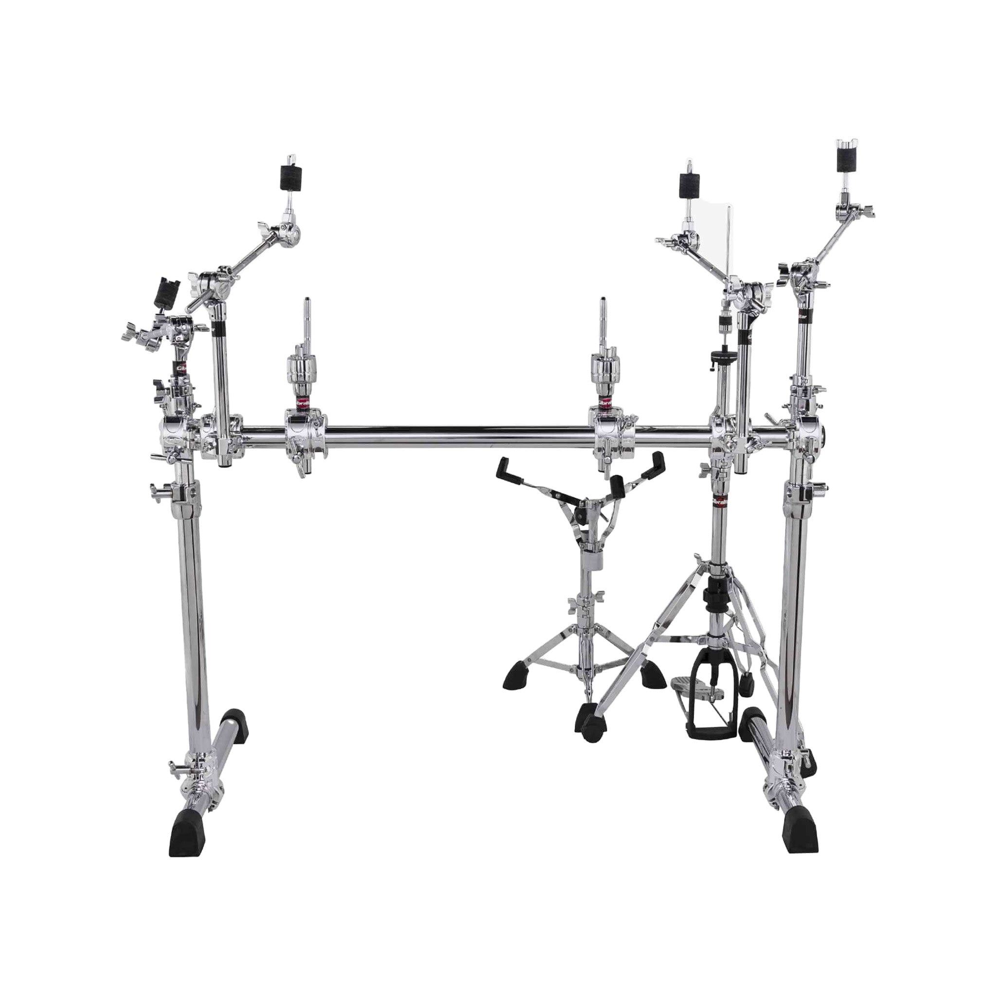 Gibraltar GCS200H Chrome-Plated Height-Adjustable Straight Rack for Drums, Keyboards and DJ Equipment