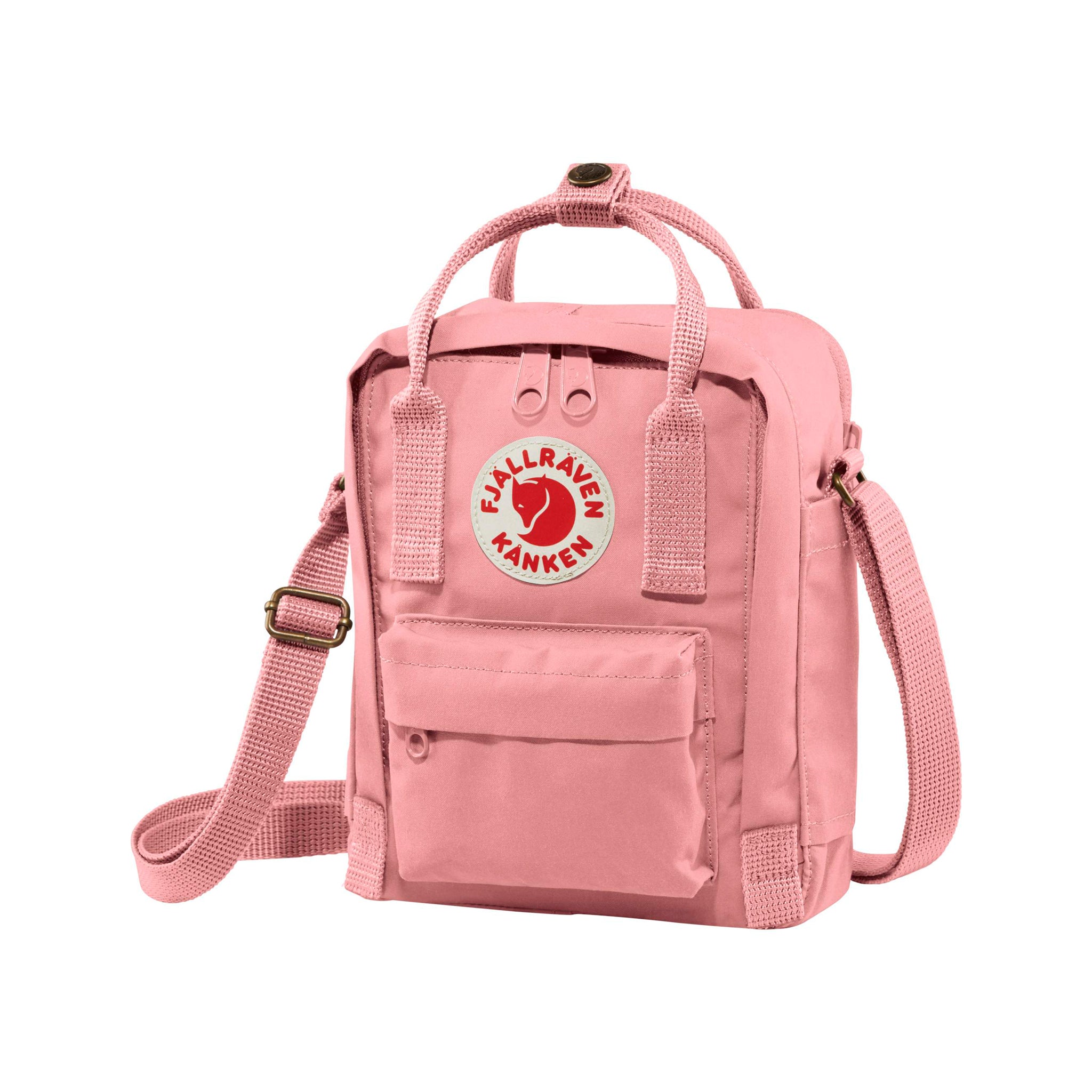 Pink Fjallraven Kanken Compact Sling Bag for Minimal Carrying