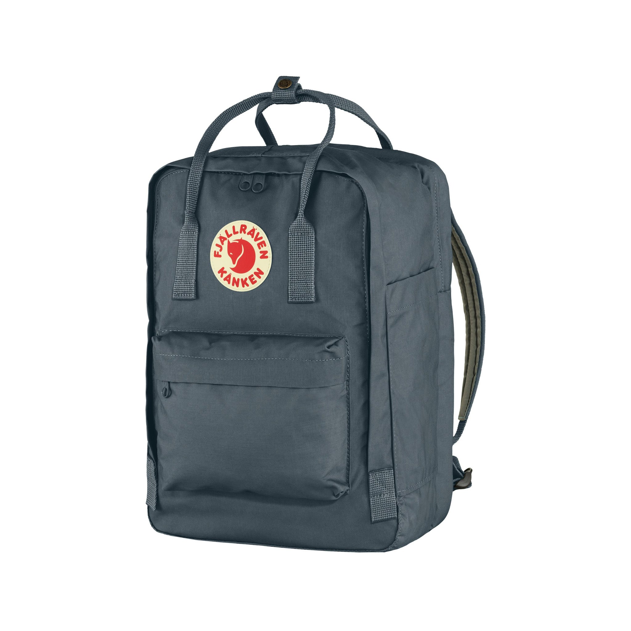 Fjallraven Kanken 15 Graphite Laptop Backpack for Durable Daily Use