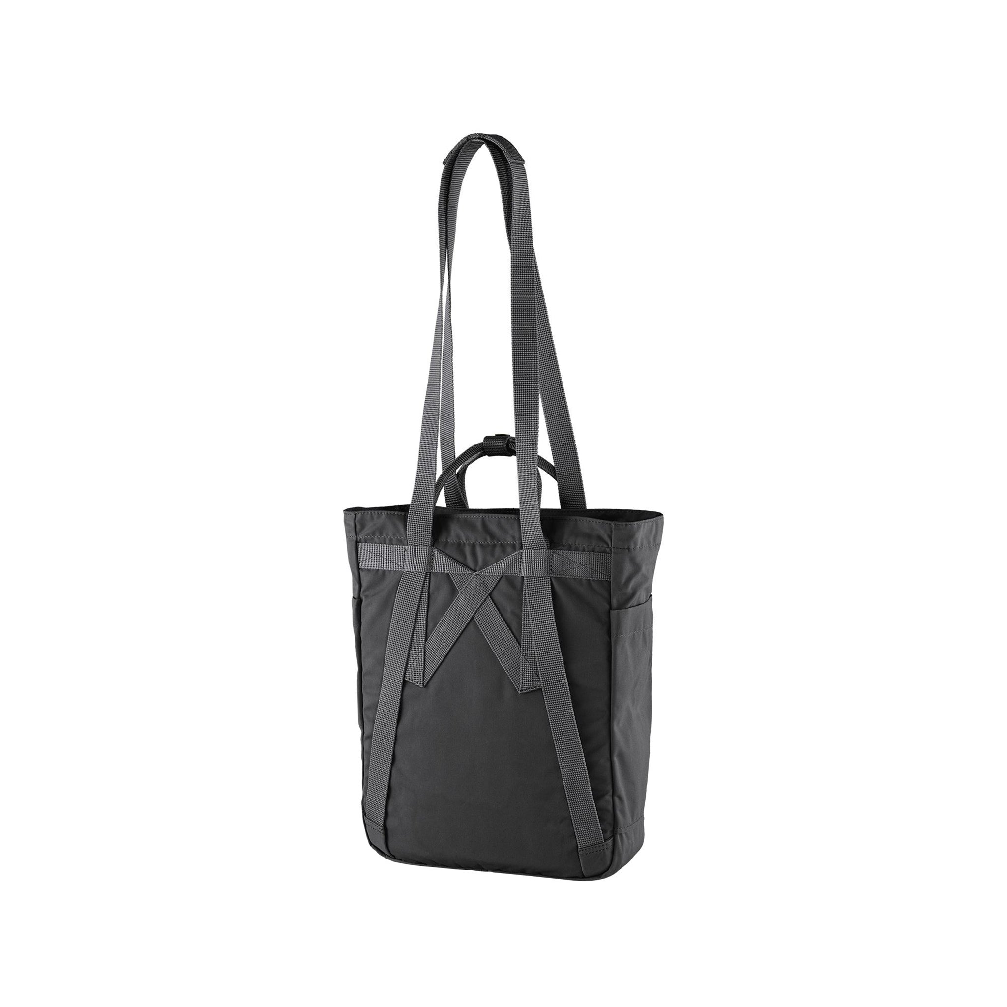 Black Fjallraven Kanken Convertible Totepack with Laptop Compartment