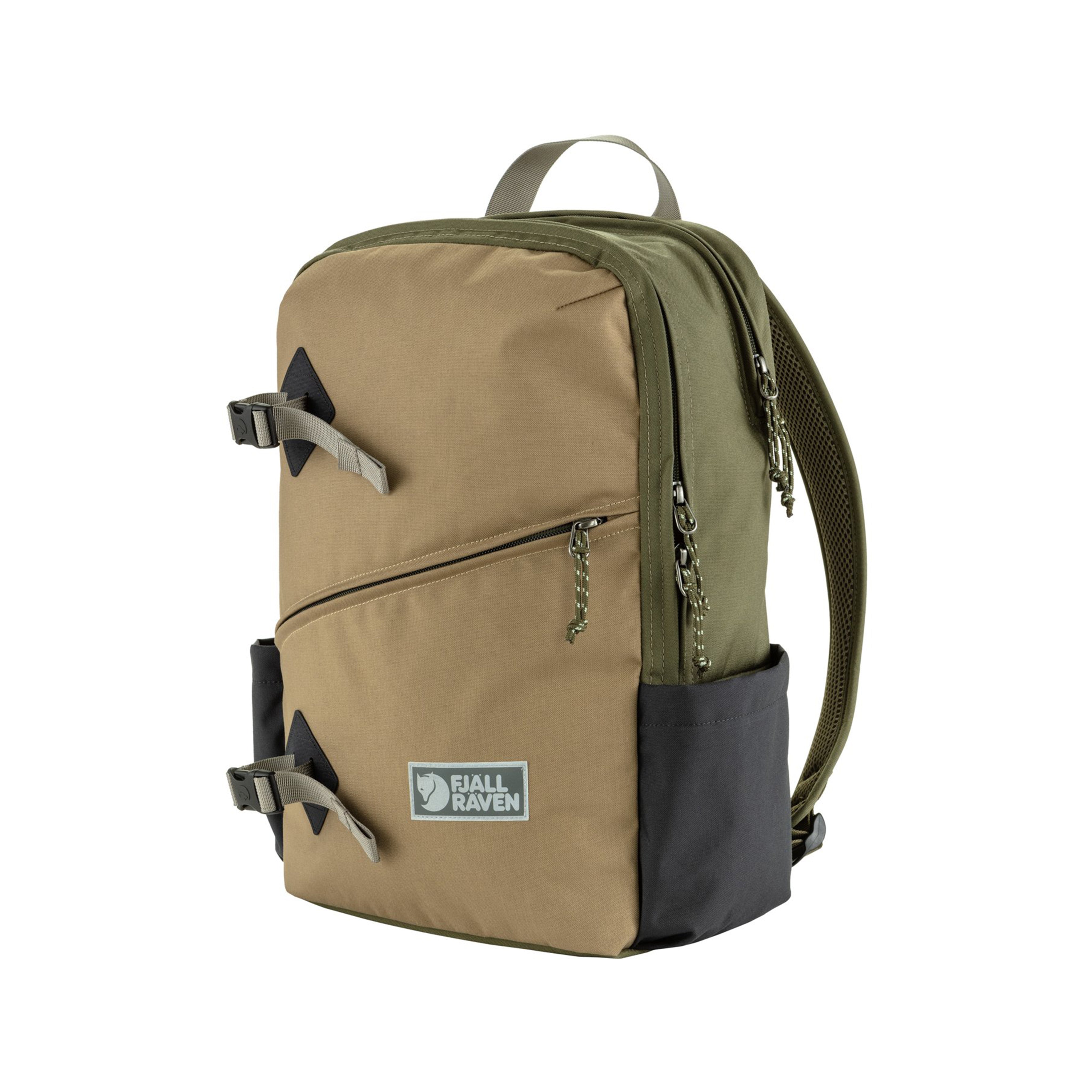 Fjallraven Everyday Vardag Backpack with 17 - Litre Capacity in Green - Clay Color
