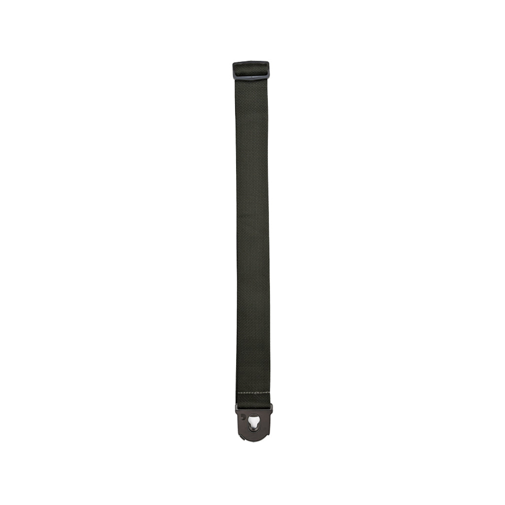 D'Addario PWSPL-200 50mm Black Polypropylene Guitar Strap with Planet Lock