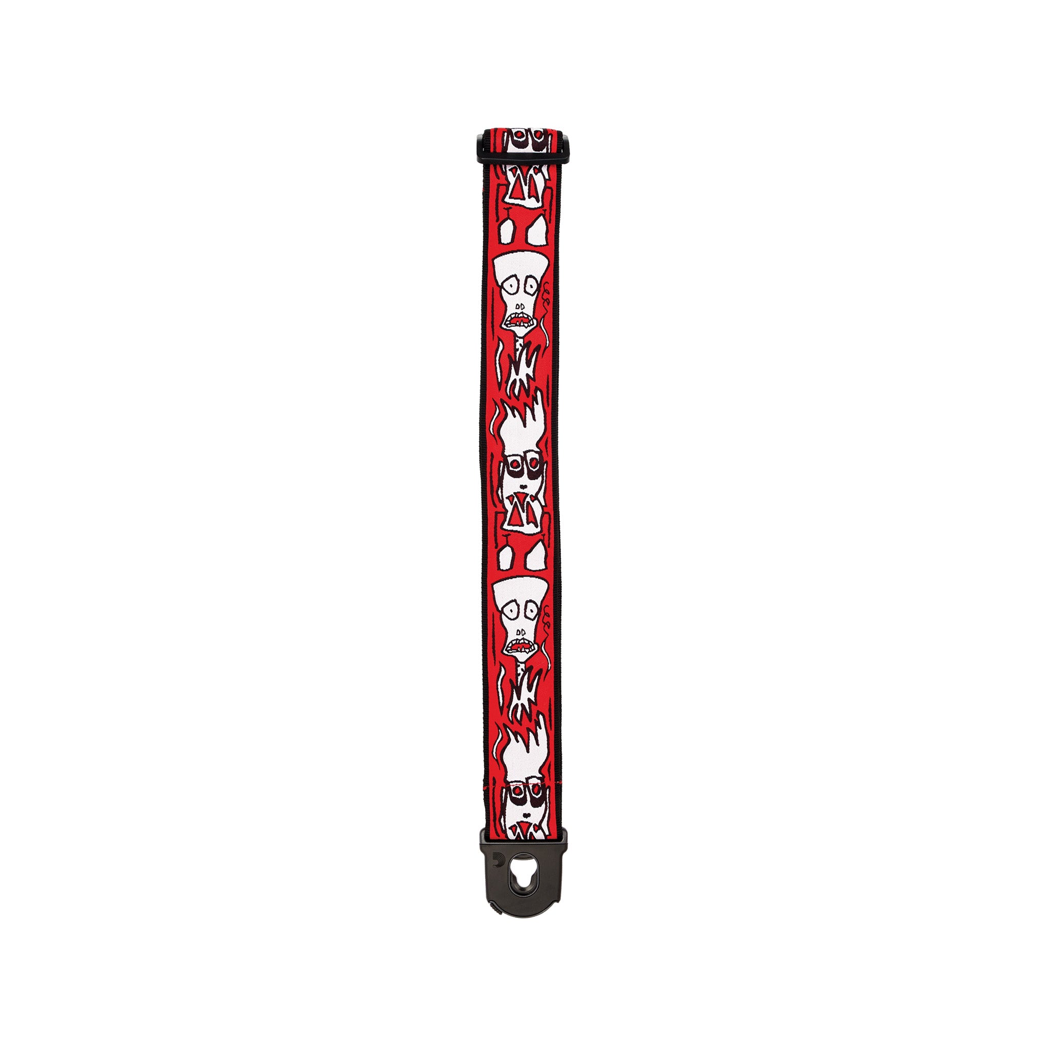 D'Addario 50mm Joe Satriani Up in Flames Planet Lock Adjustable Guitar Strap