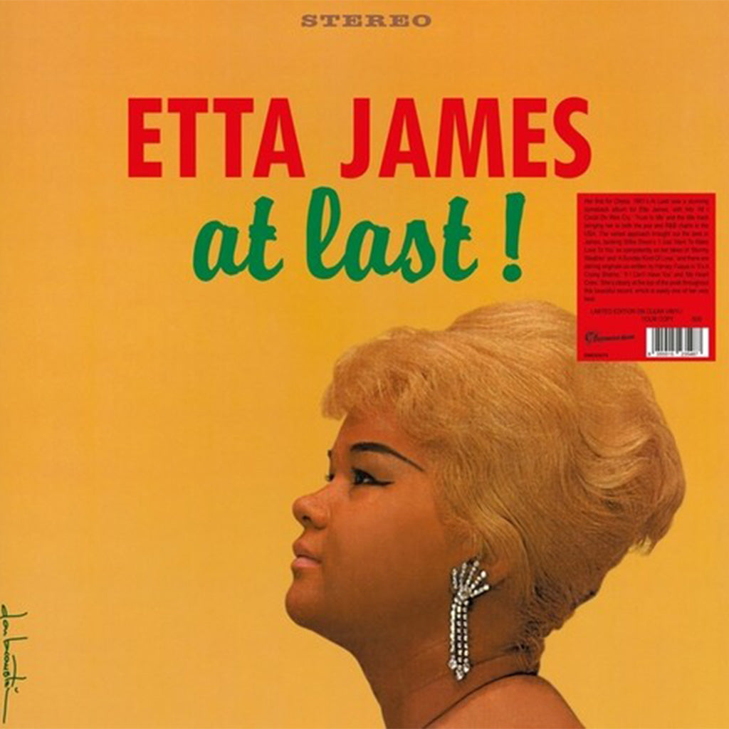 Etta James' Iconic 'At Last' Vinyl LP - 2024 Reissue
