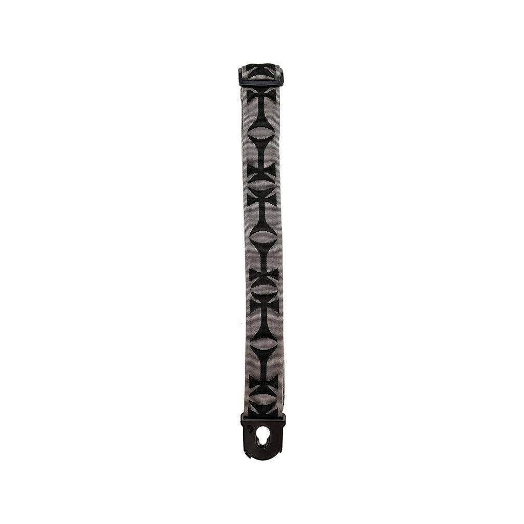 D'Addario 50mm Planet Lock Cross Guitar Strap for Electric and Bass Guitars in Live and Studio Settings
