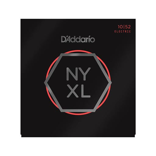 D'Addario NYXL1052 Electric Guitar Strings, Nickel Wound, 10 - 52 Gauge