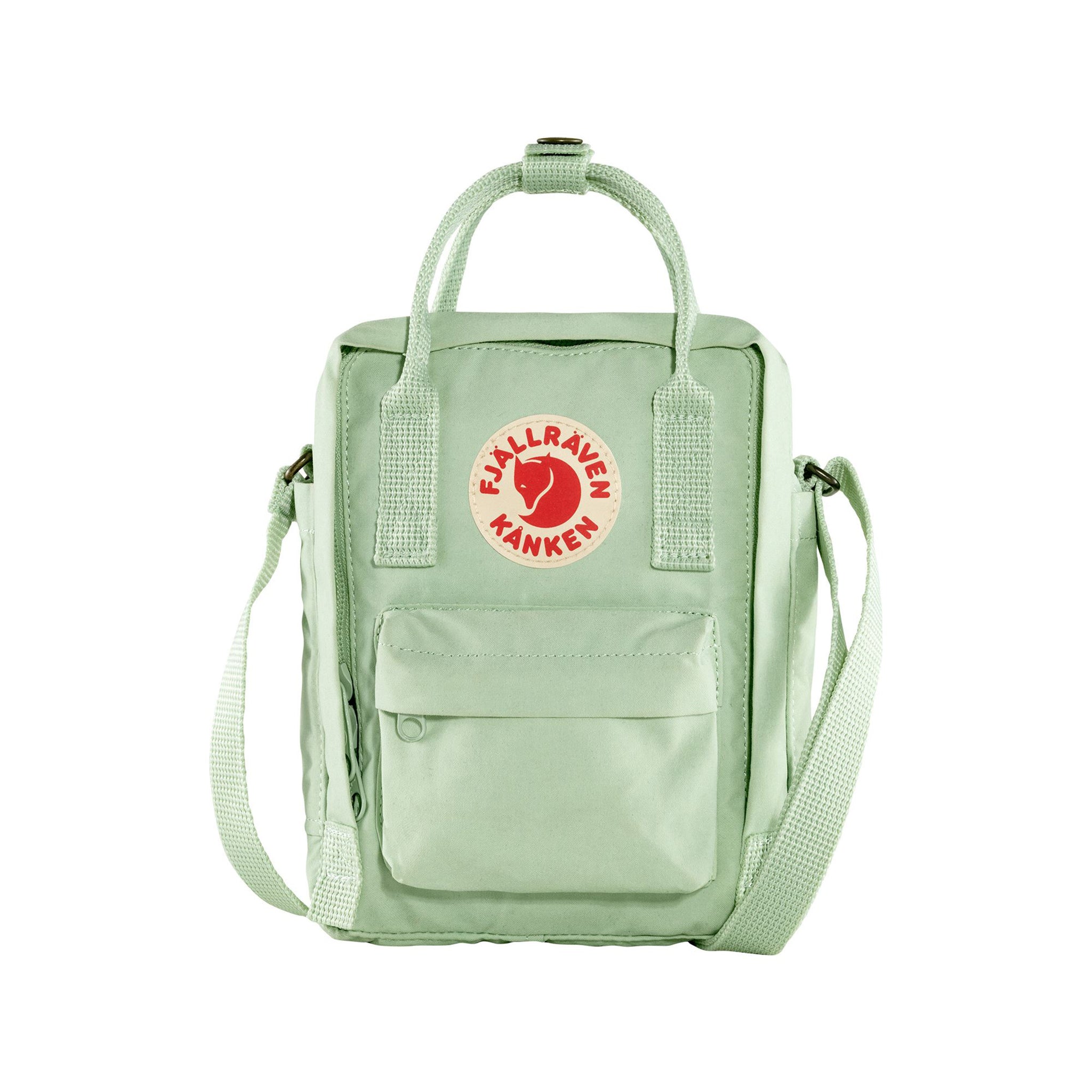 Fjallraven Mint Green Kanken Sling Small Shoulder Bag for Minimal Carrying