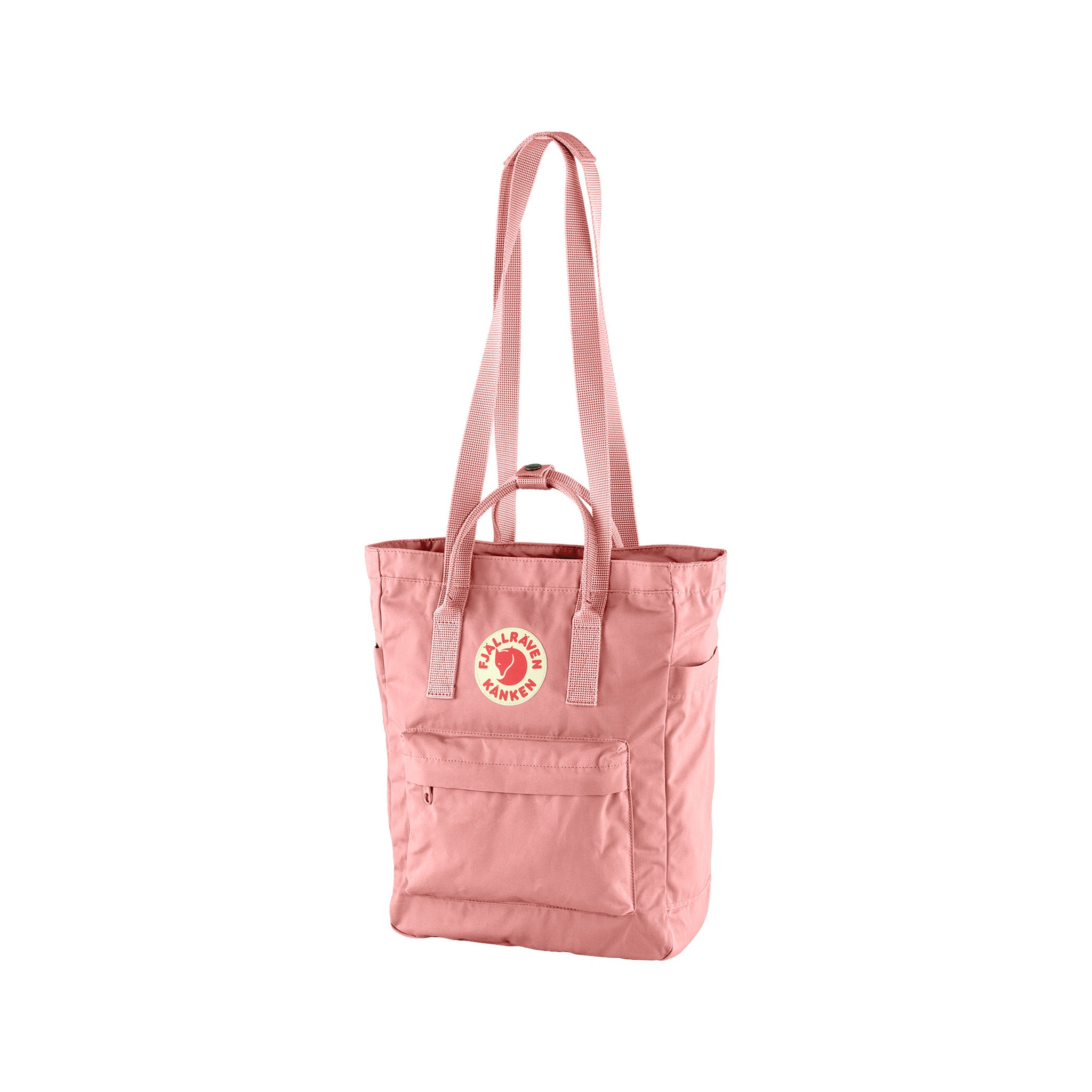 Pink Fjallraven Kanken Convertible Totepack with Laptop Compartment