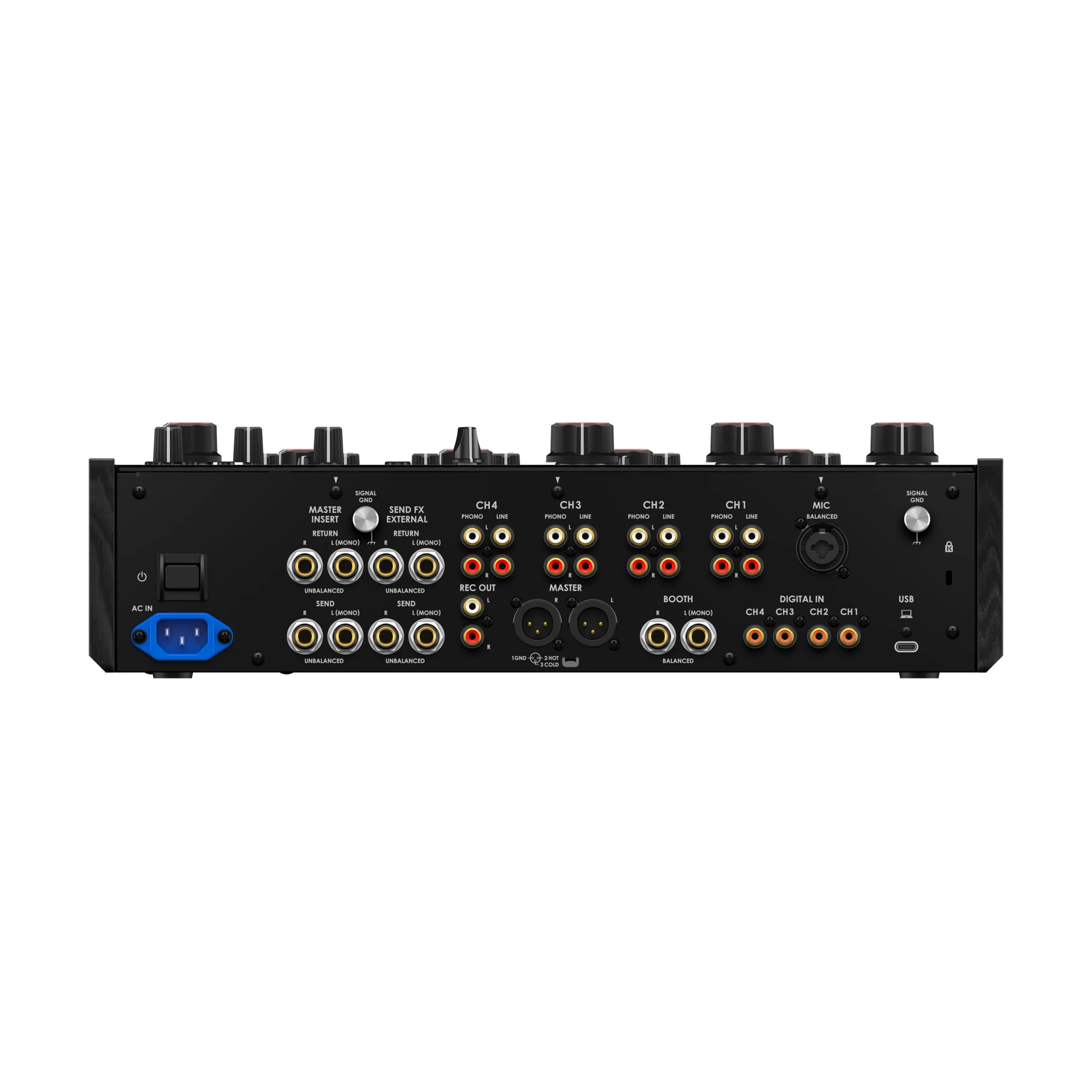 AlphaTheta Professional 4-Channel Rotary Euphonia Mixer for Superior Sound
