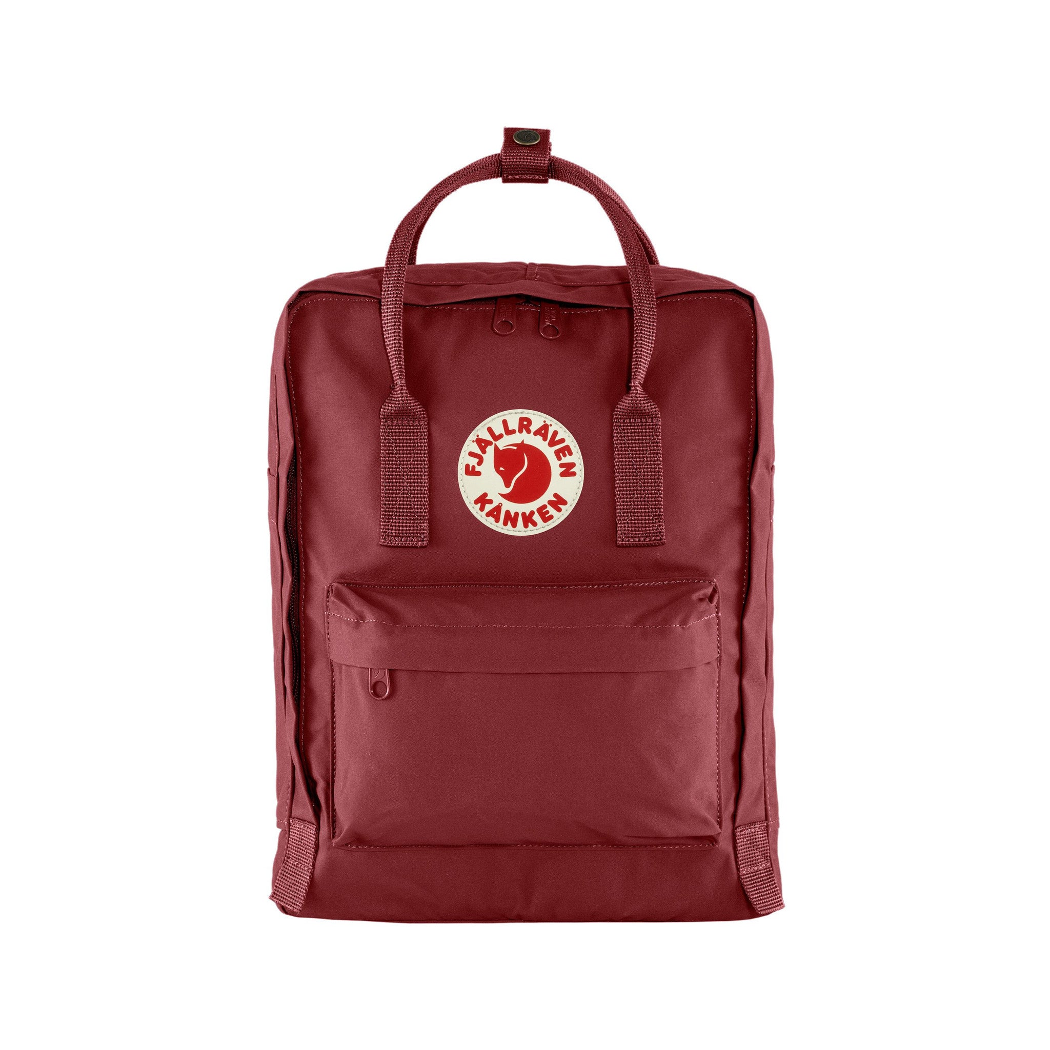 Fjallraven Kanken Classic Backpack in Ox Red Color