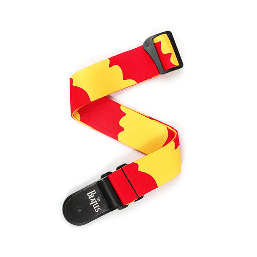 D'Addario Limited Edition Paul's Look 50mm Guitar Strap in Yellow Submarine Collectable Tin