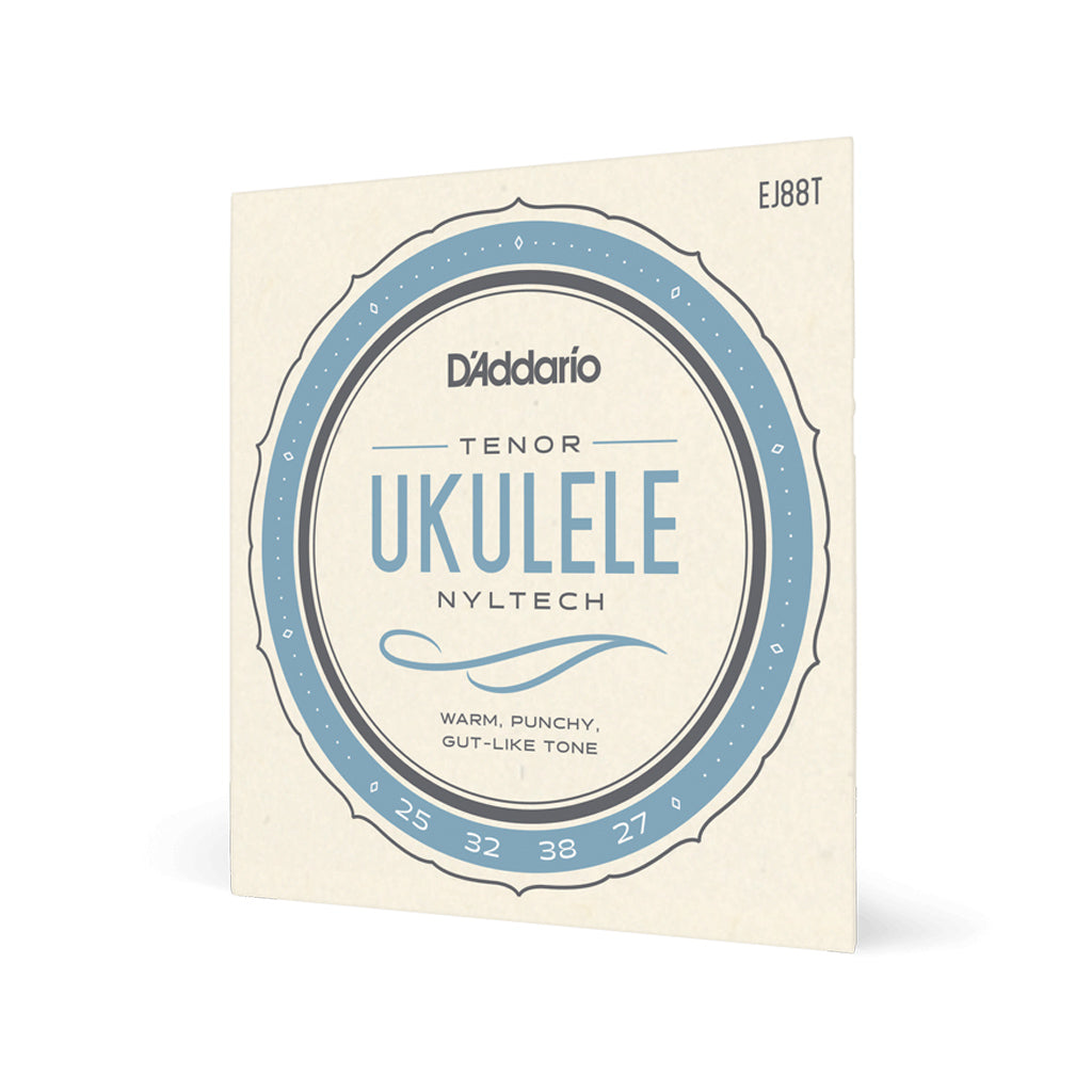 D'Addario EJ88T Nylon-Tech Tenor Ukulele Strings for High-Performance Sound