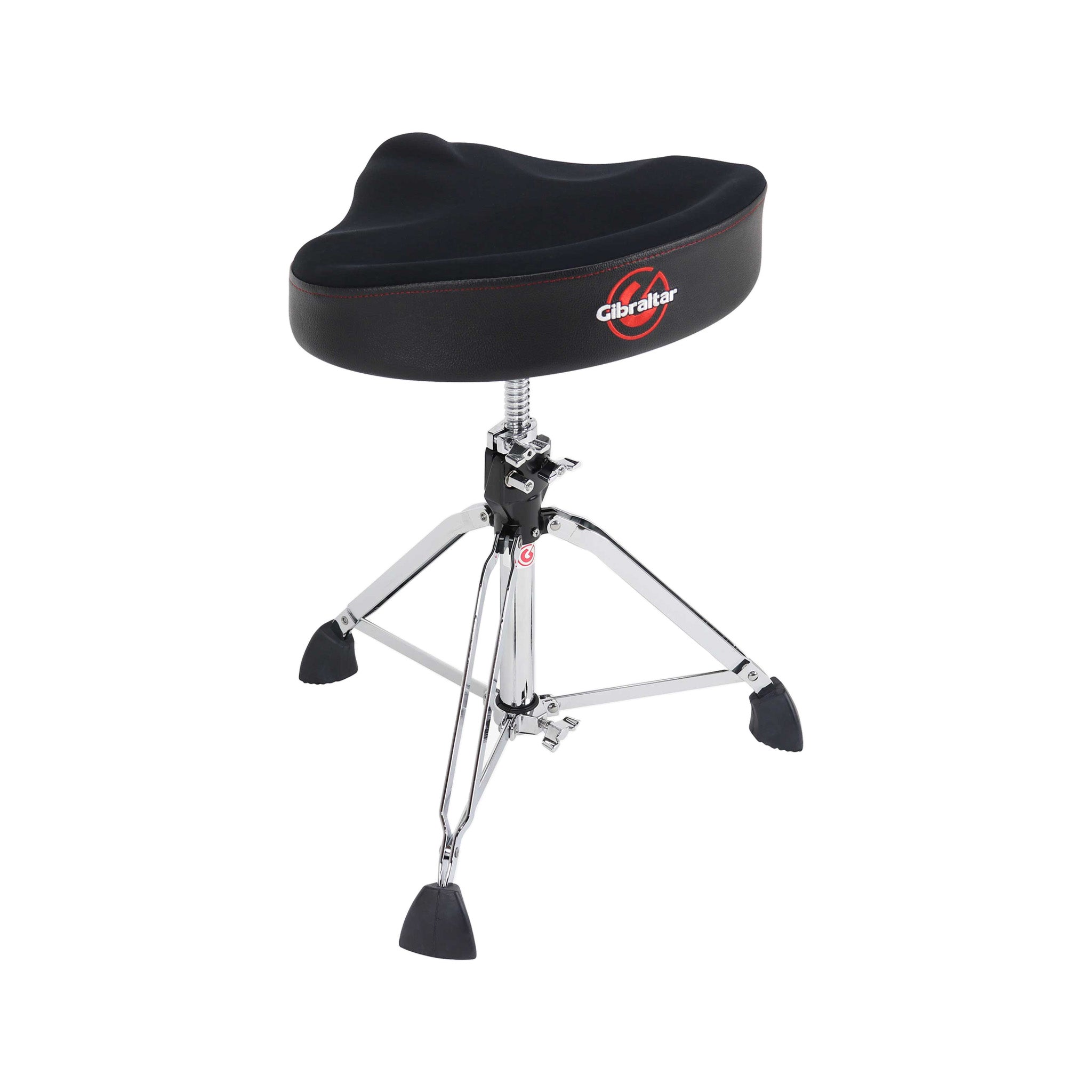Gibraltar 9000 Series 16.5-inch Neo Saddle Drum Throne with Spin-Lock Adjustment