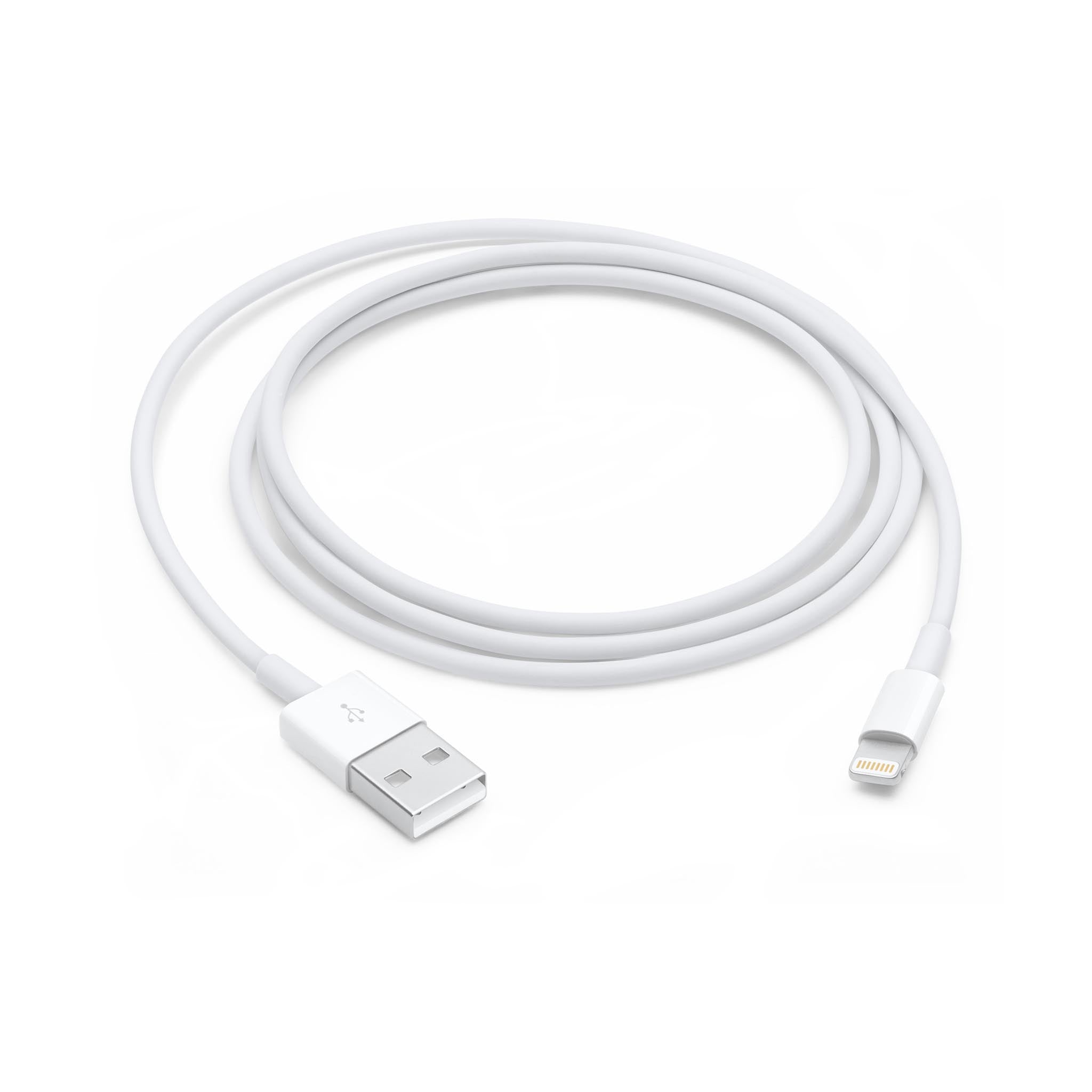 Apple Lightning to USB Charging and Syncing Cable, 1 - meter Length (MQUE2AM/A)