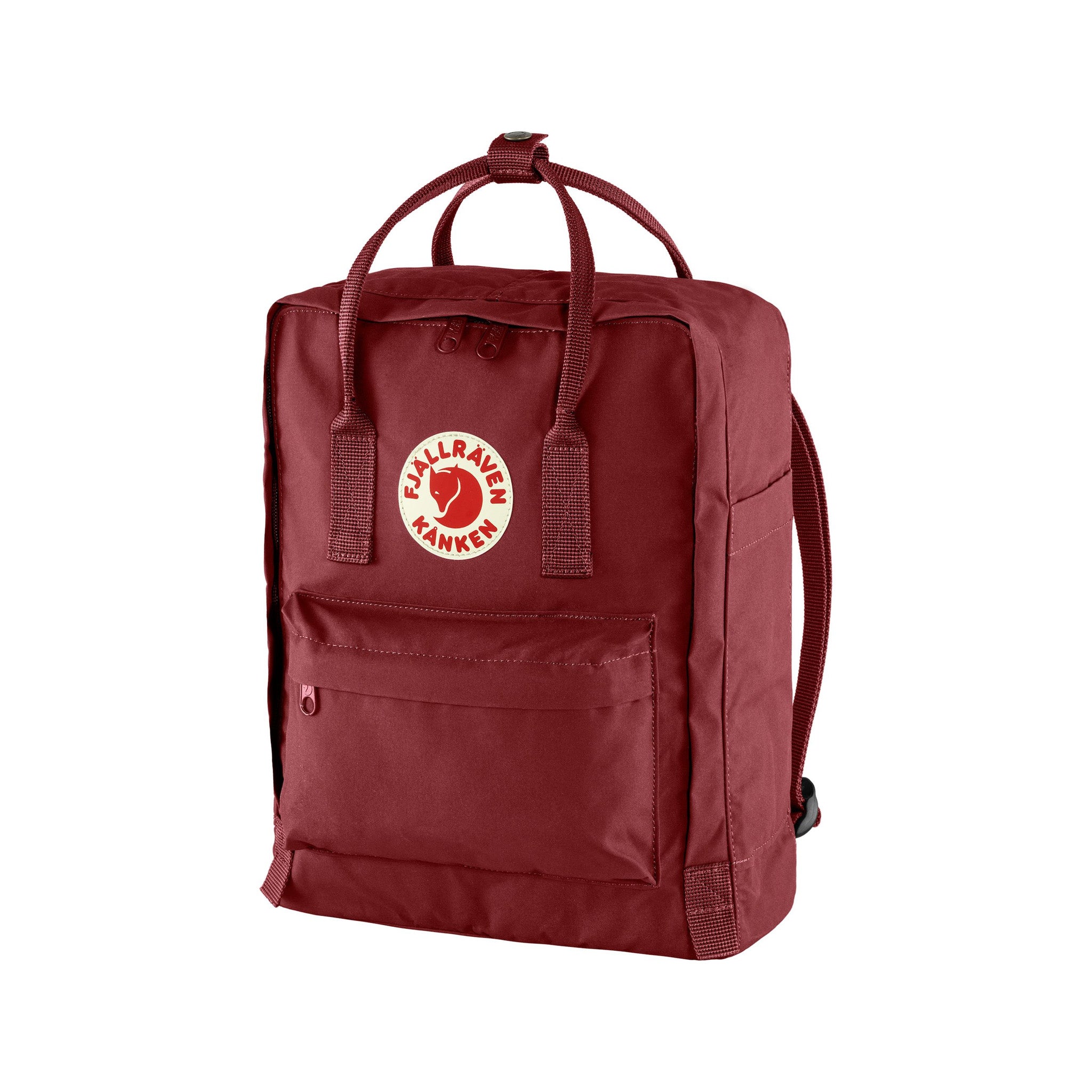Fjallraven Kanken Classic Backpack in Ox Red Color