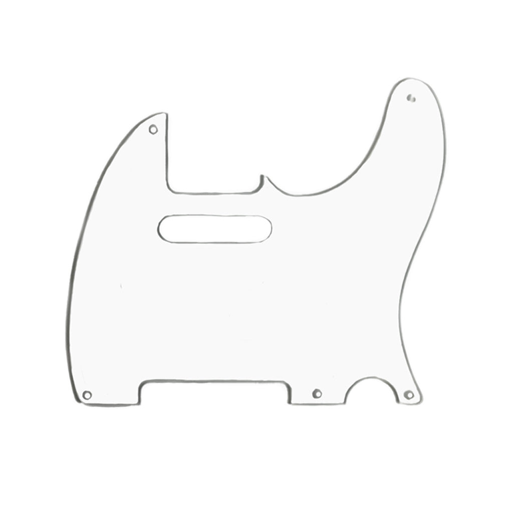 Allparts Clear Acrylic 3 - ply Guitar Pickguard for Right - Handed Fender Telecaster