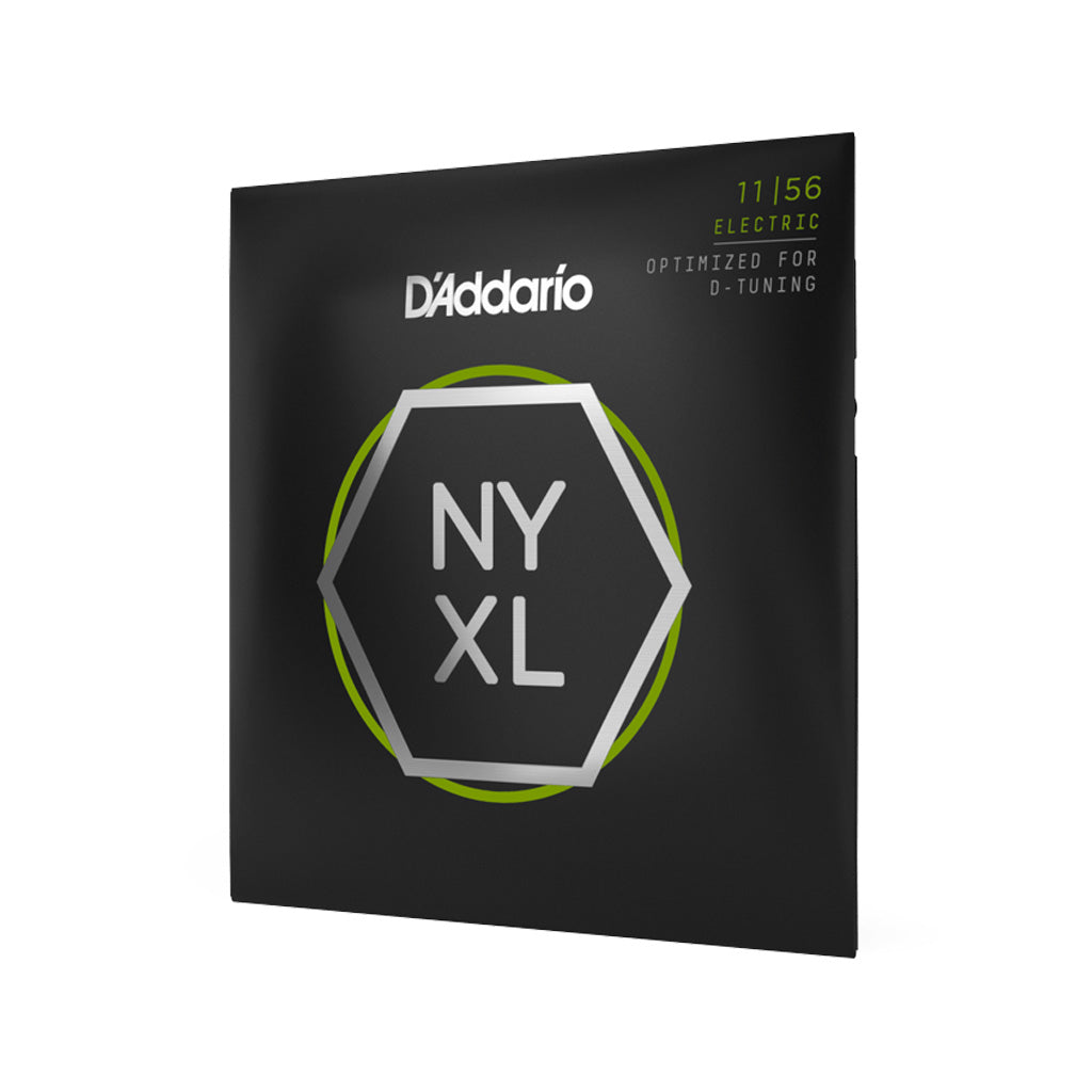 D'Addario NYXL1156 Medium Top/Extra-Heavy Bottom 11-56 Nickel Wound Electric Guitar Strings