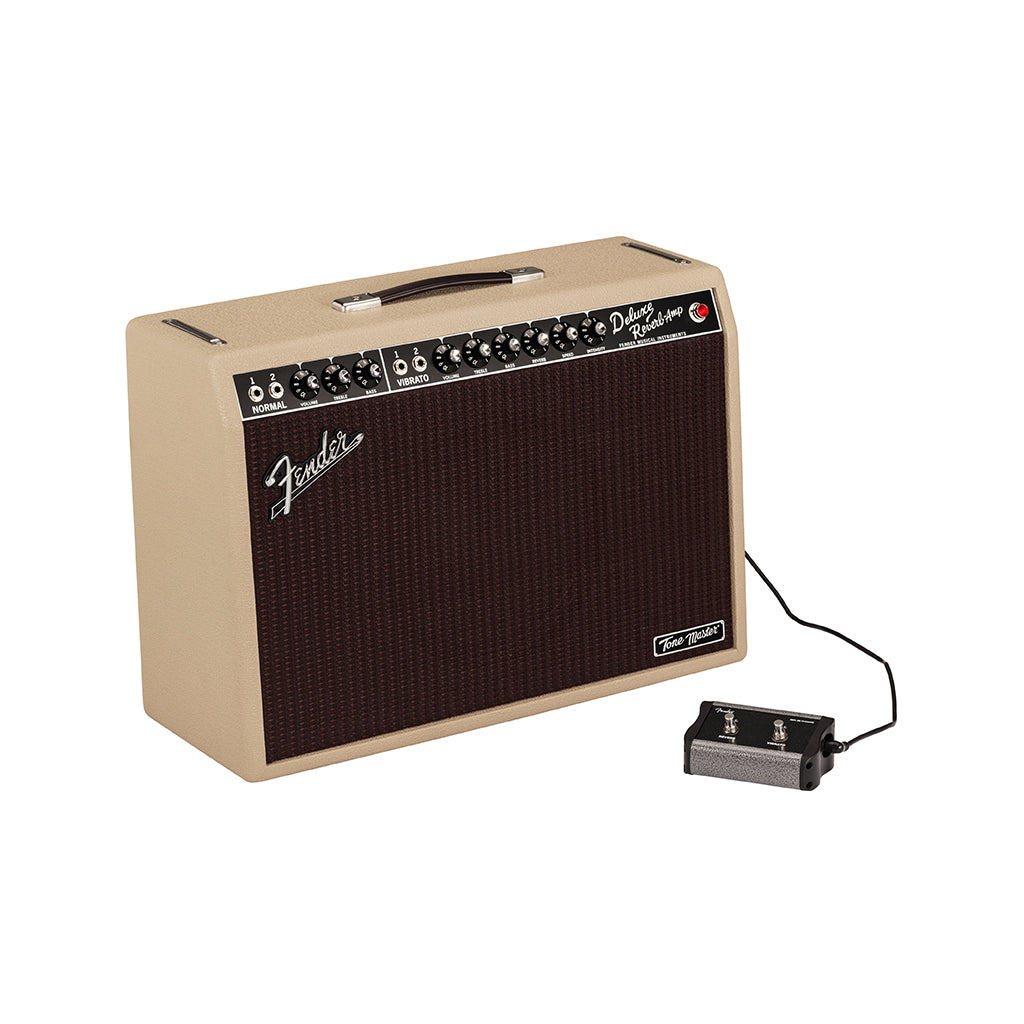 Blonde Fender Tone Master Deluxe Reverb 230V EUR Guitar Amplifier