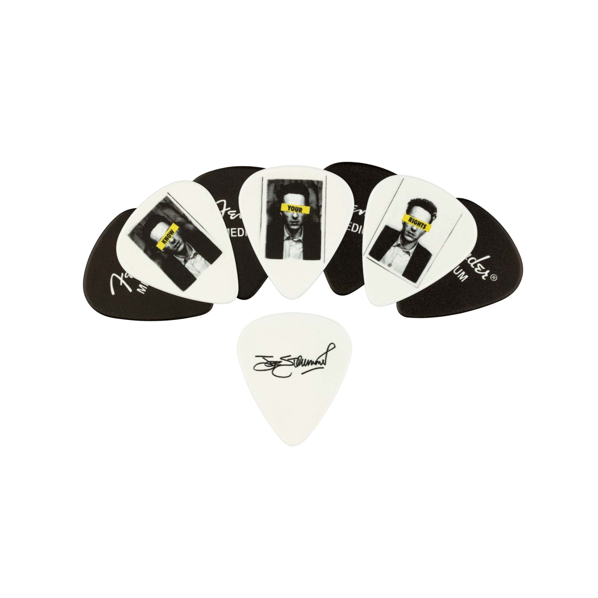 Fender 8-Pack Medium Joe Strummer Signature Pick Tin