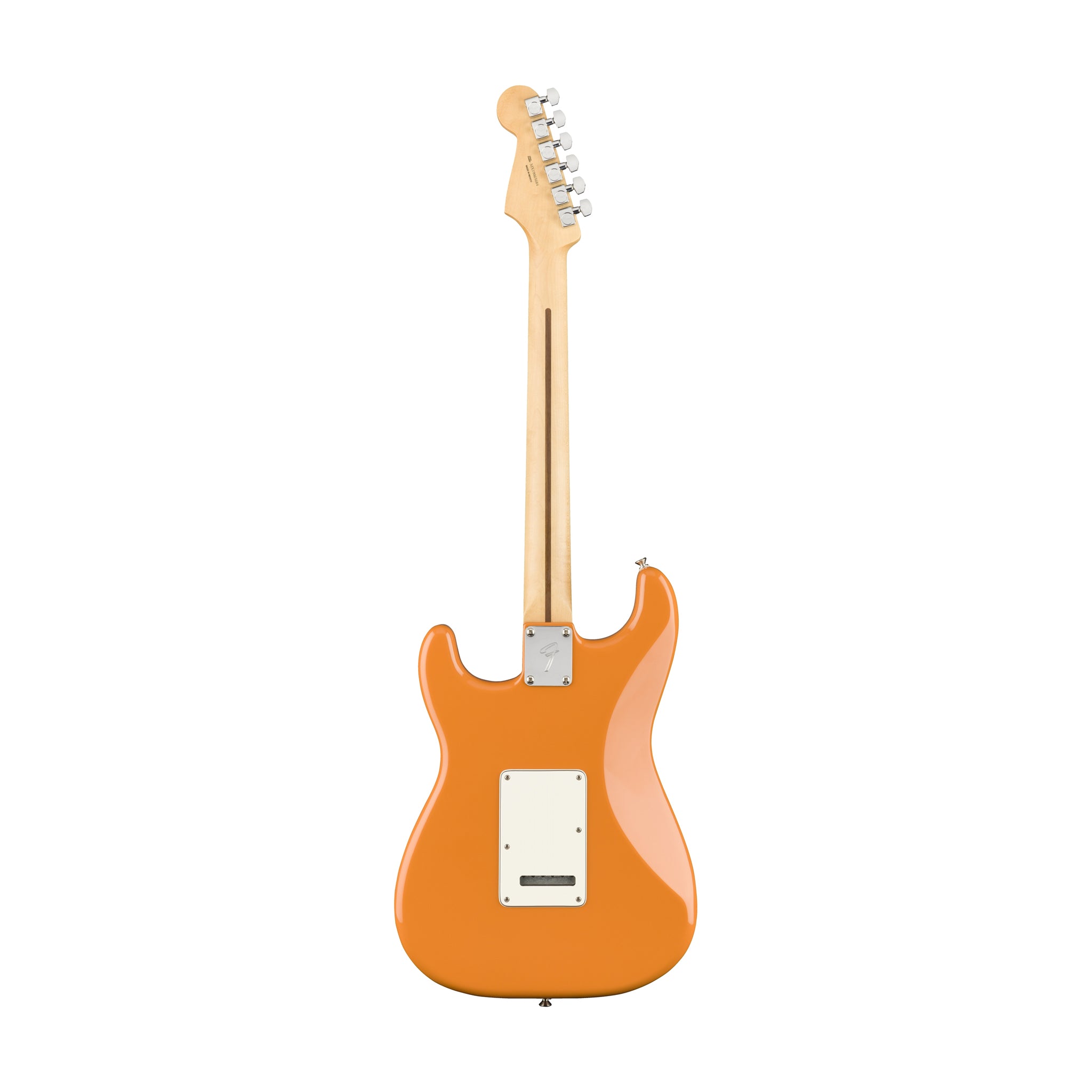 Capri Orange Fender Player HSS Stratocaster Electric Guitar with Pau Ferro Fingerboard