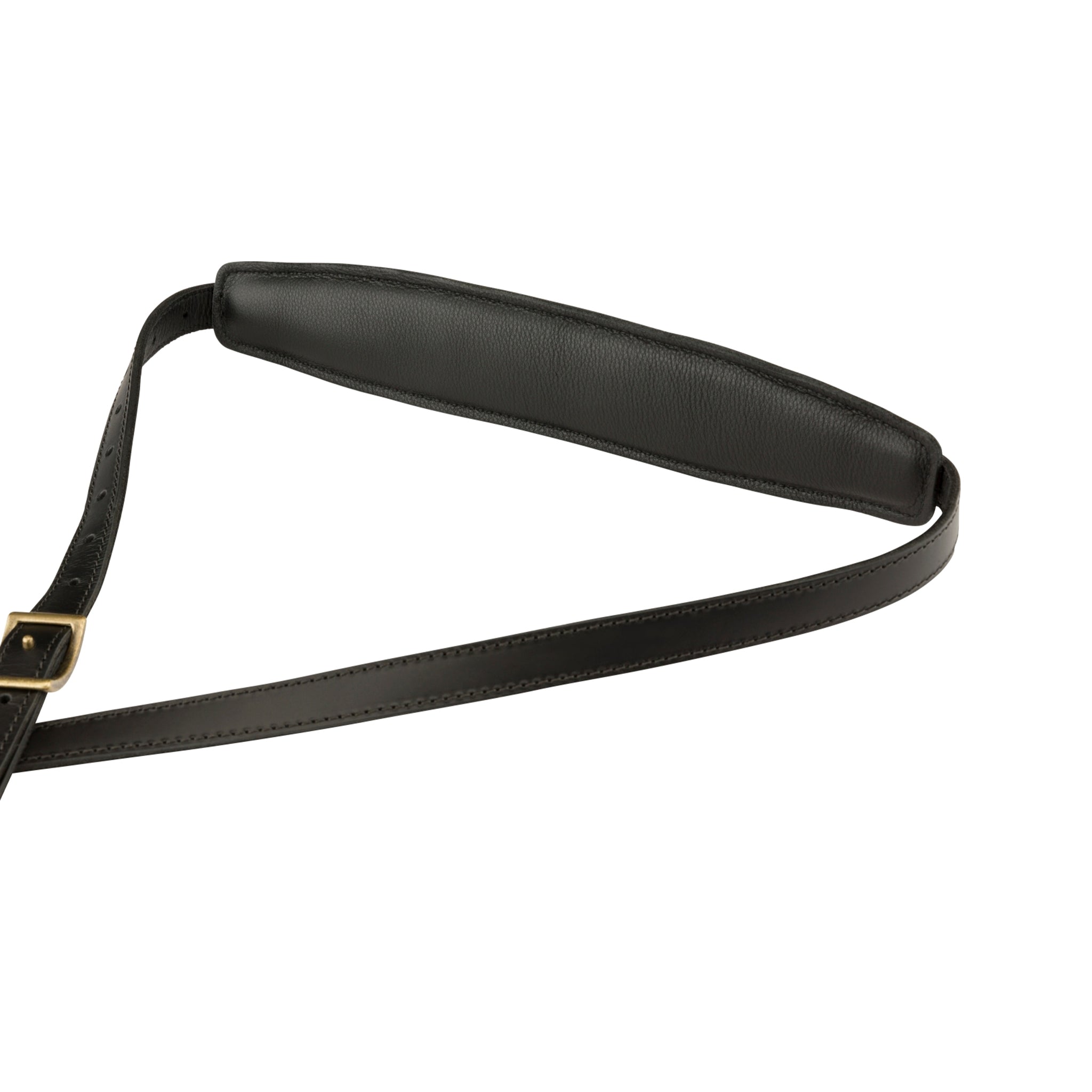 Fender Long Black Mustang Premium Guitar Strap with Vintage Design
