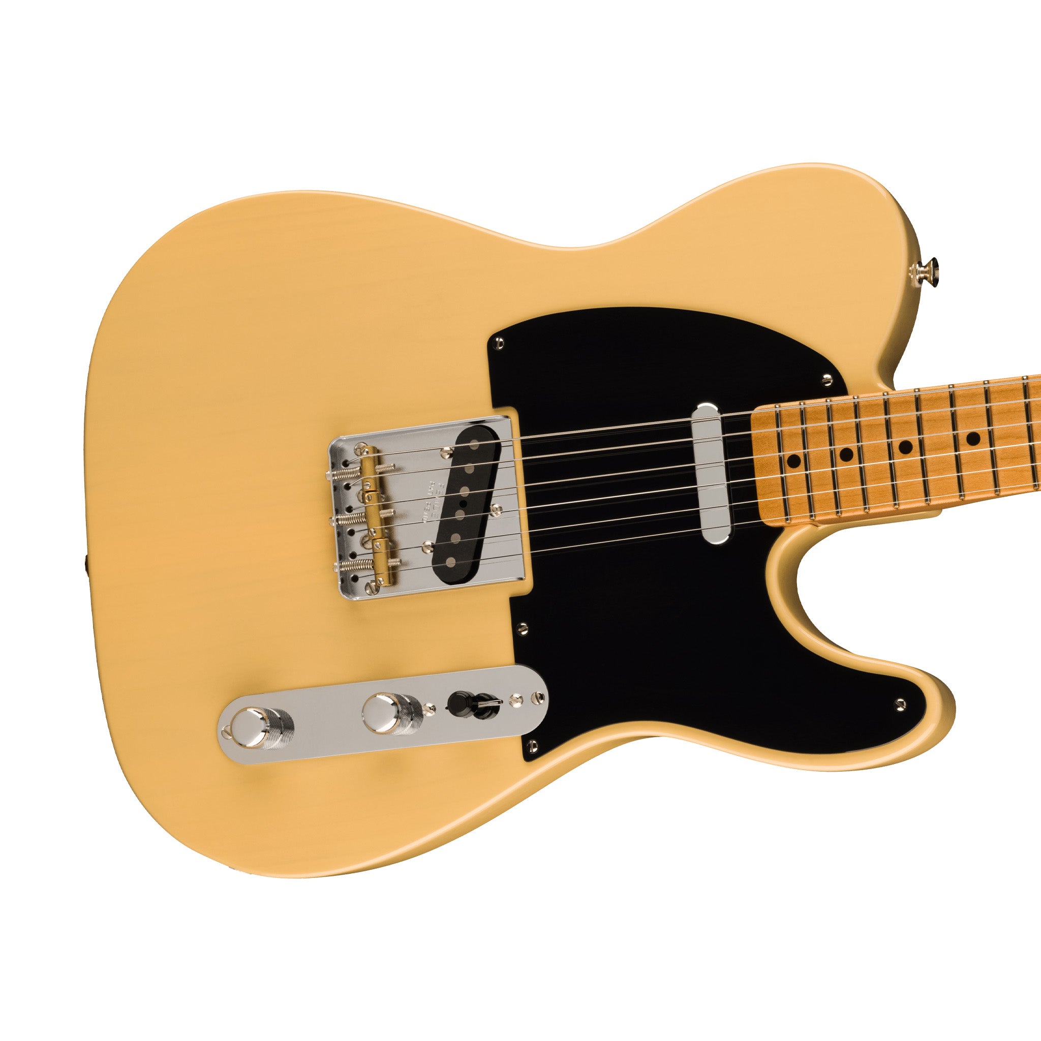 Fender Vintera II 50s Nocaster NOS Electric Guitar, Featuring Maple Fingerboard and Blackguard Blonde Finish for Classic Vintage Sound