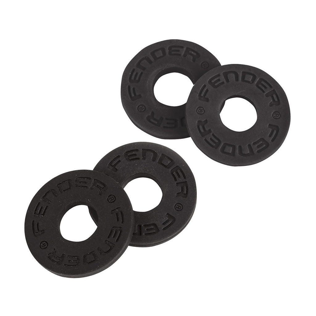 Fender Black Instrument Strap Blocks - Set of Four Pieces