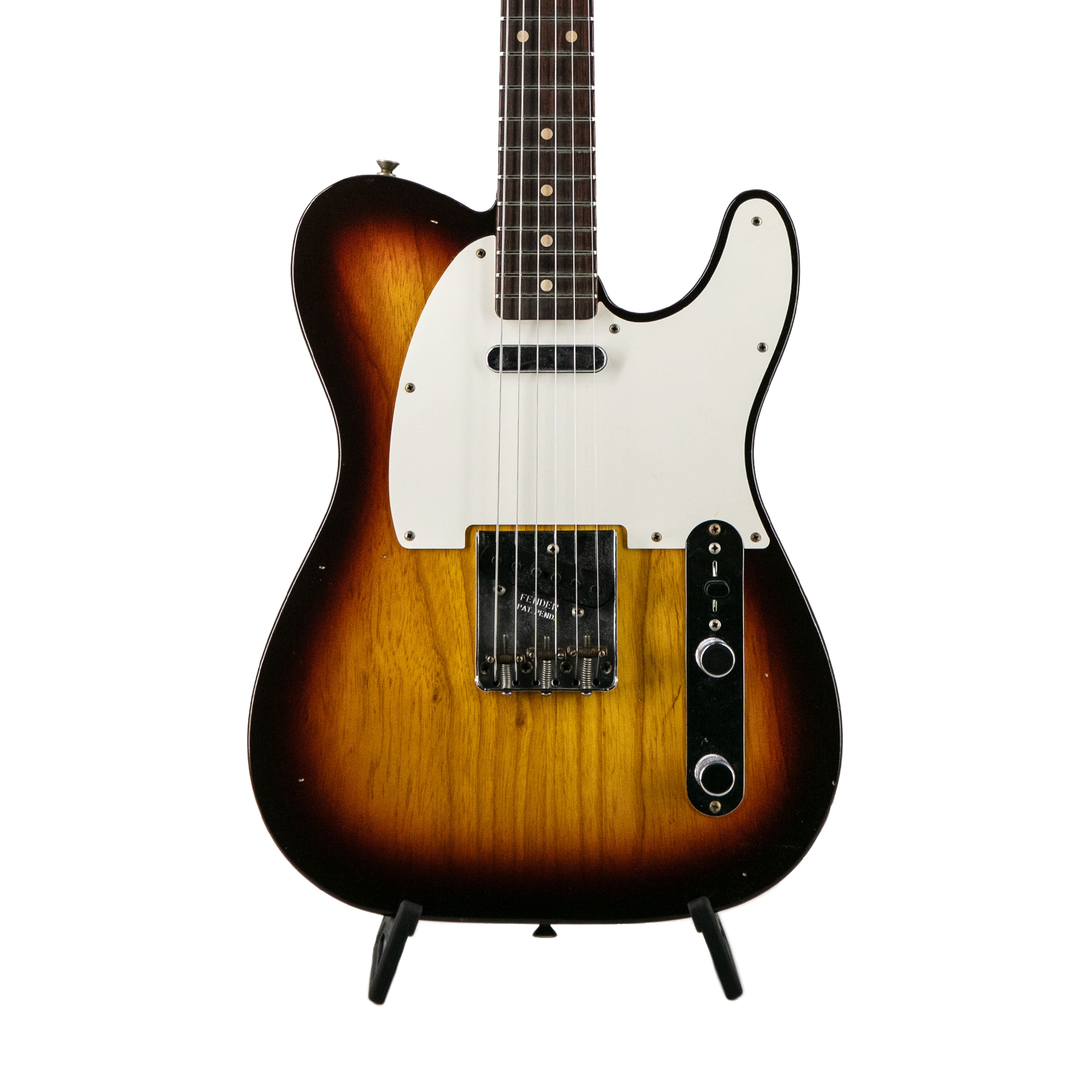 Fender Custom Shop 1959 Faded Aged Chocolate 3-Color Sunburst Telecaster Journeyman Relic Guitar
