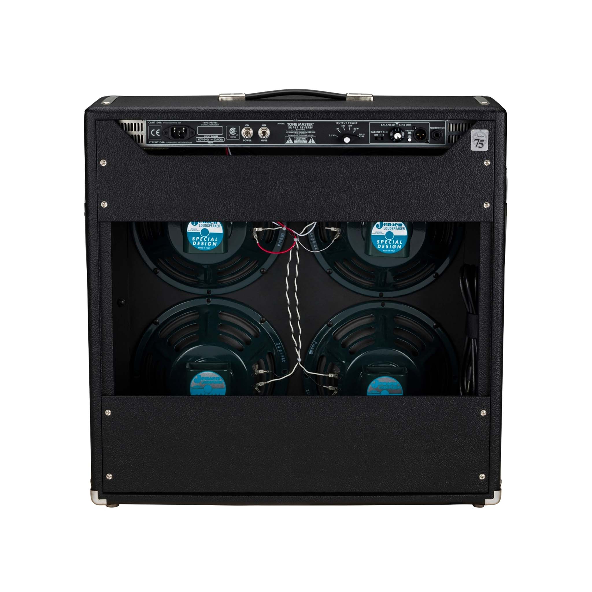 Fender 230V UK Tone Master Super Reverb 45W Guitar Amplifier with Modern Features
