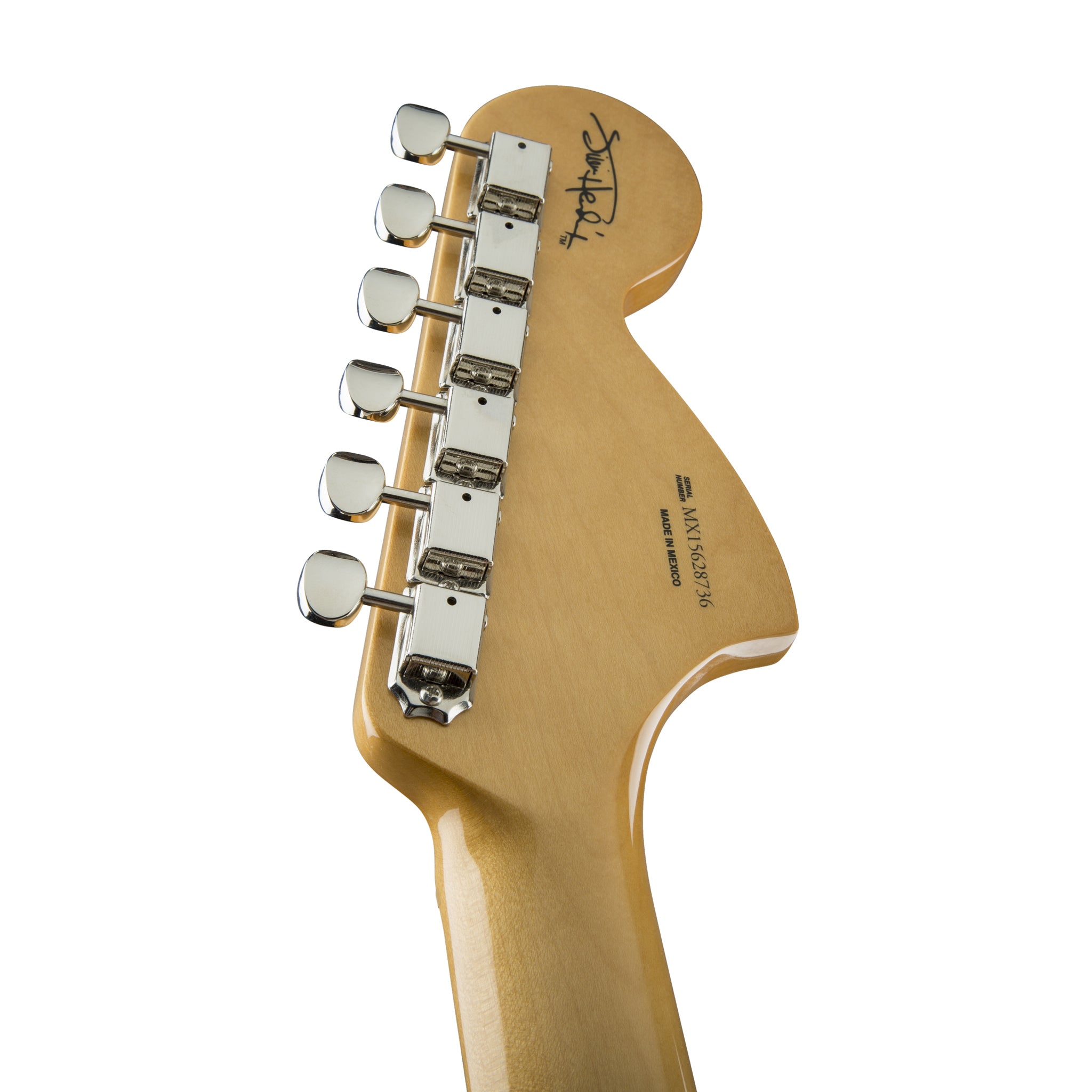 Fender Olympic White Jimi Hendrix Stratocaster Electric Guitar with Maple Fingerboard