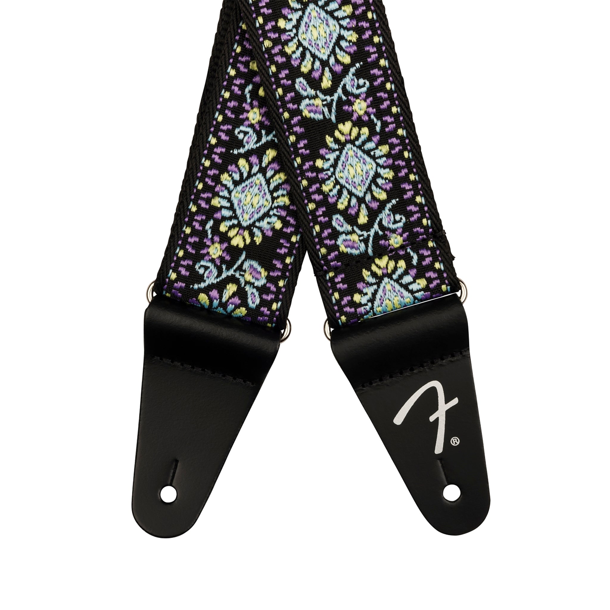 Blue Lotus Fender Pasadena Adjustable Woven Guitar Strap for Long - lasting Use
