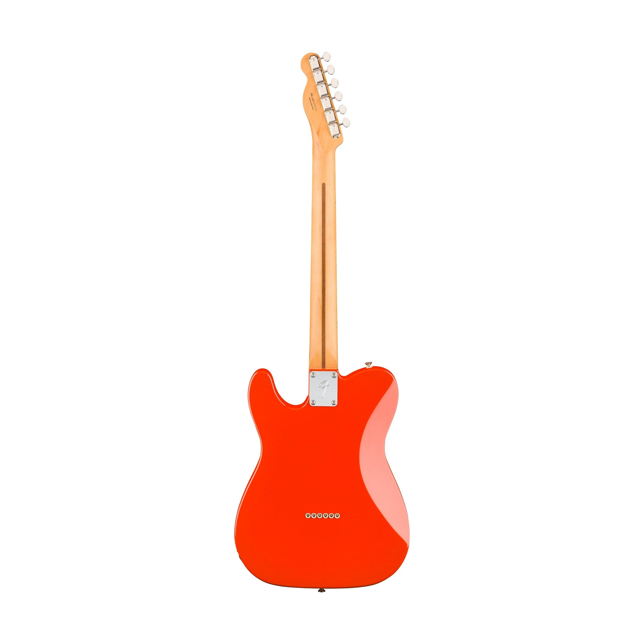 Fender Player II HH Electric Telecaster Guitar with Maple Fingerboard in Stunning Coral Red